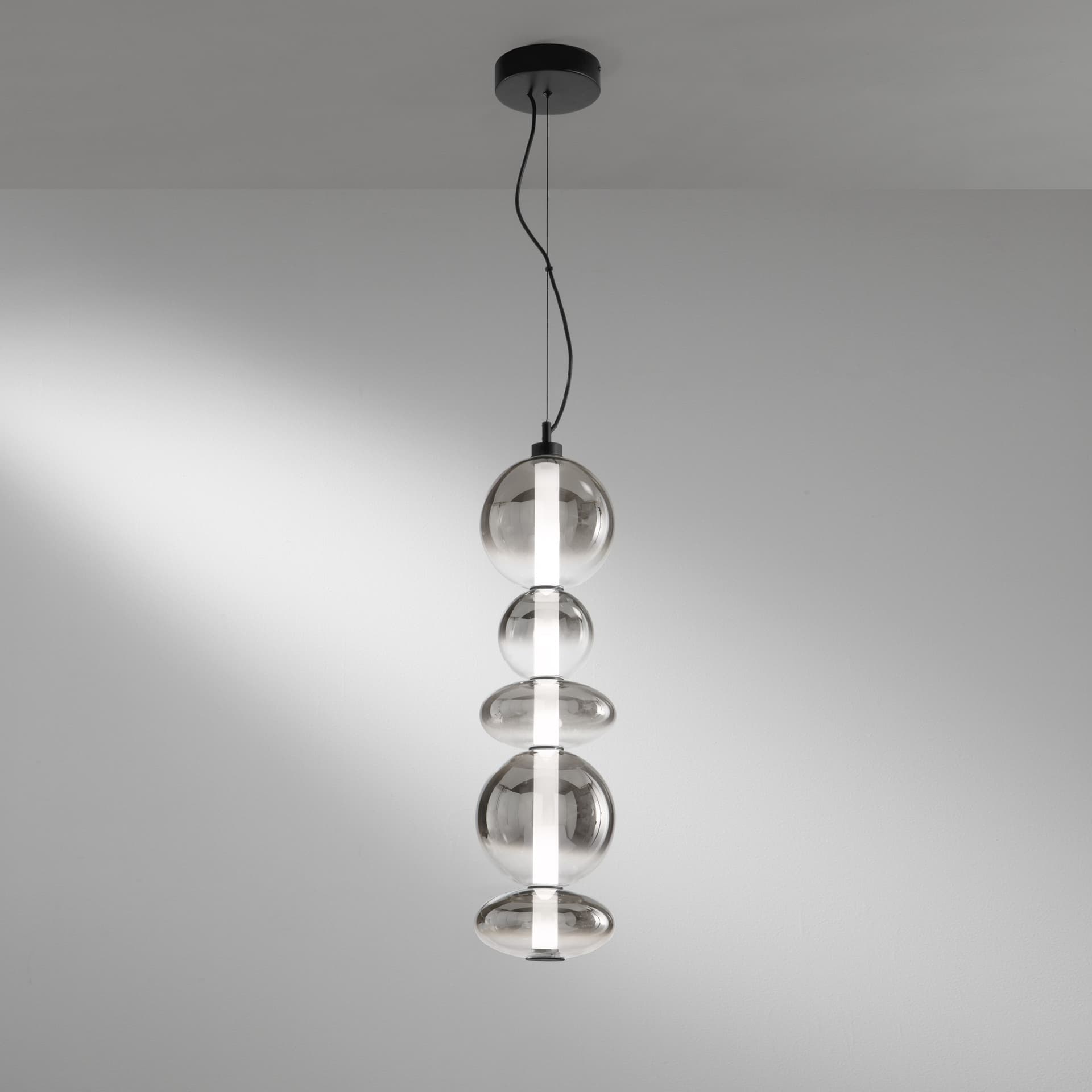 SOSPENSIONE LED KEMET NERA 40W 4000LM 3000K 20X154,5CM - 2