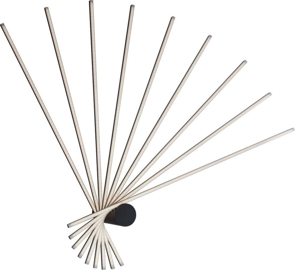 PLAFONIERA LED SHANGHAI NERA 66W 9450LM 3000K 120X100X25CM