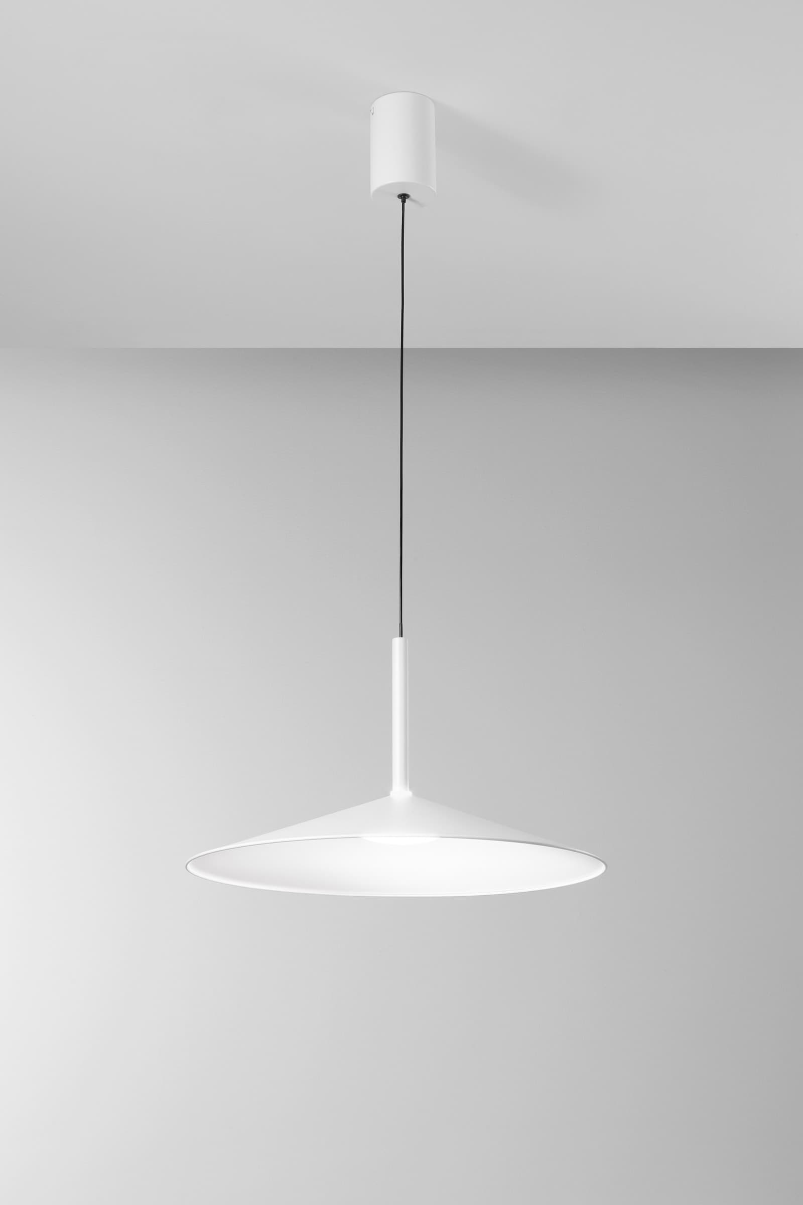 SOSPENSIONE LED KHAN BIANCA 16W CCT 2700/3200/4000K 48X150CM - 2