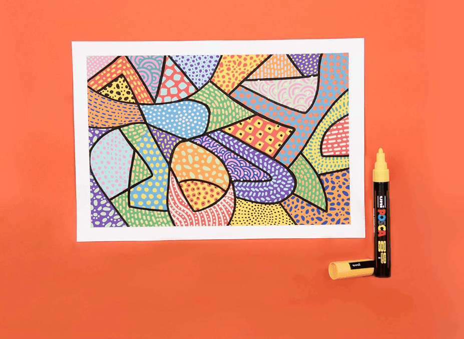 Uni Posca - Marker Media PC5 Colori Original 8 pz - 4