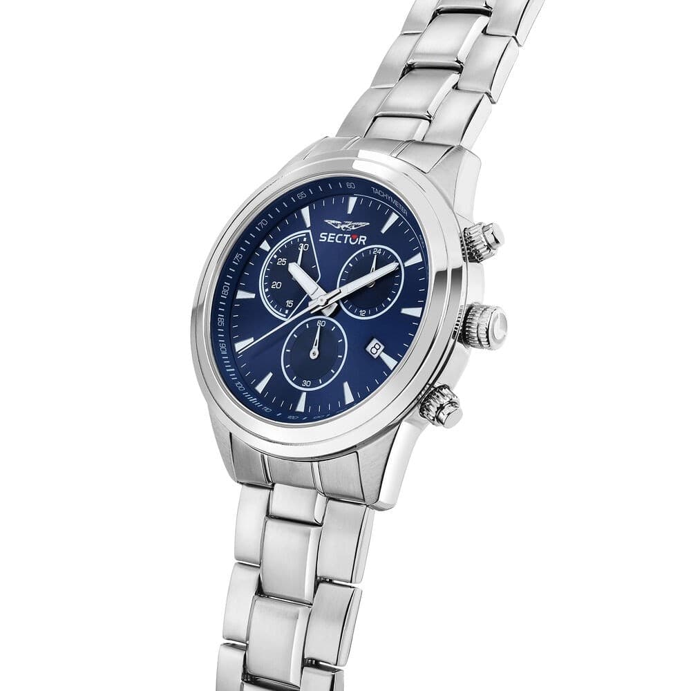 Sector 670 – Orologio Uomo Acciaio Quadrante Blu (R3273740006) - 2
