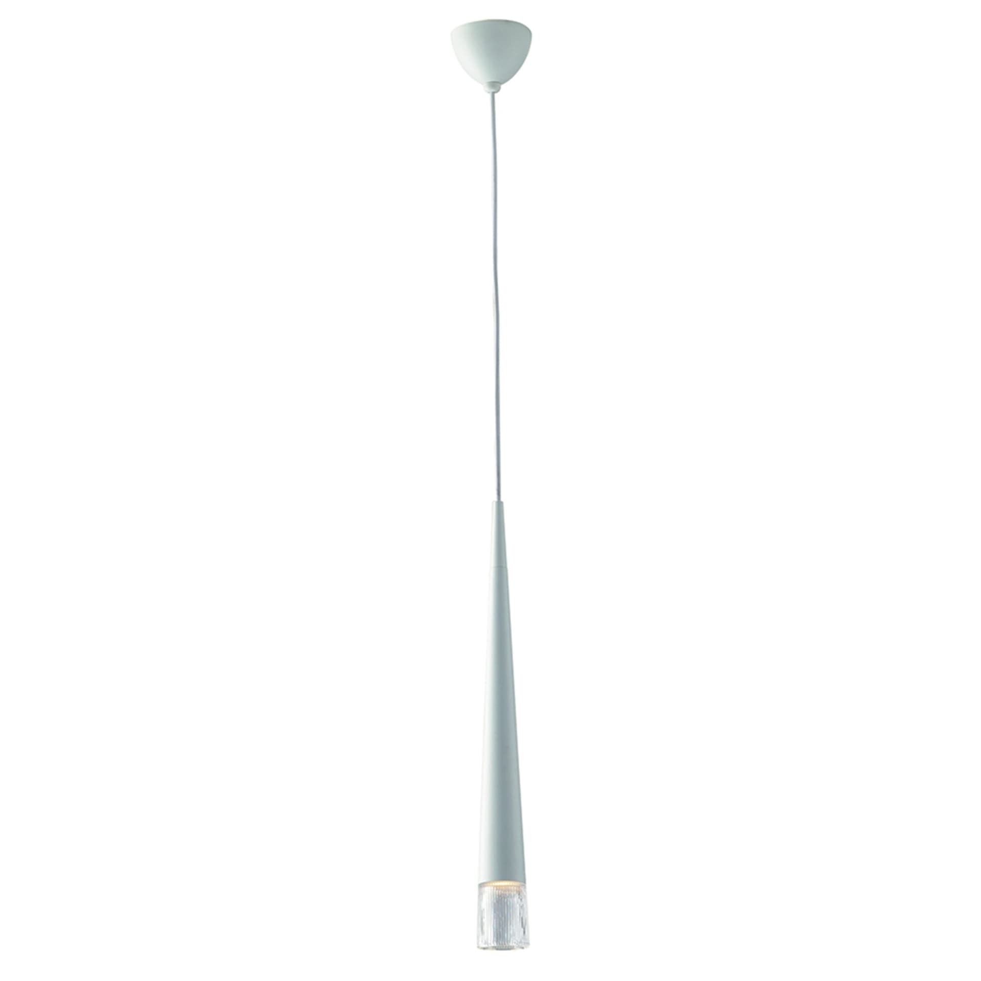 SOSPENSIONE LANCELOT BIANCA 1XGU10 6X181CM