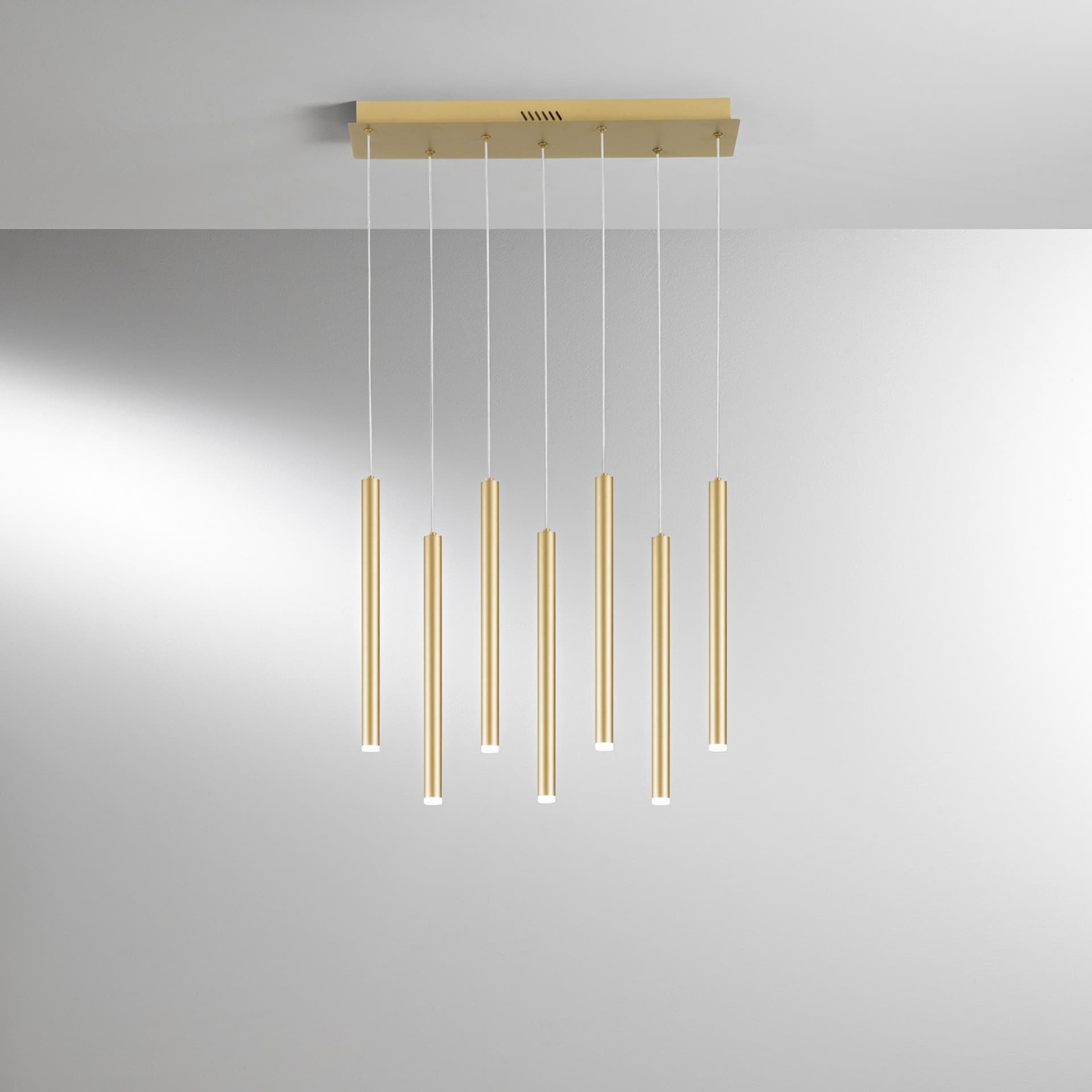 SOSPENSIONE LED PYPE ORO 35W 3290LM CCT 2,5X41X200CM - 2
