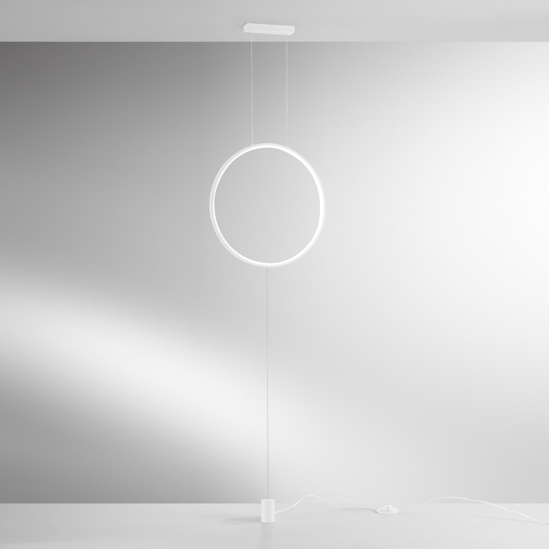 PIANTANA LED PORTAL BIANCA 20W 2400LM CCT 50X50X400CM - 2