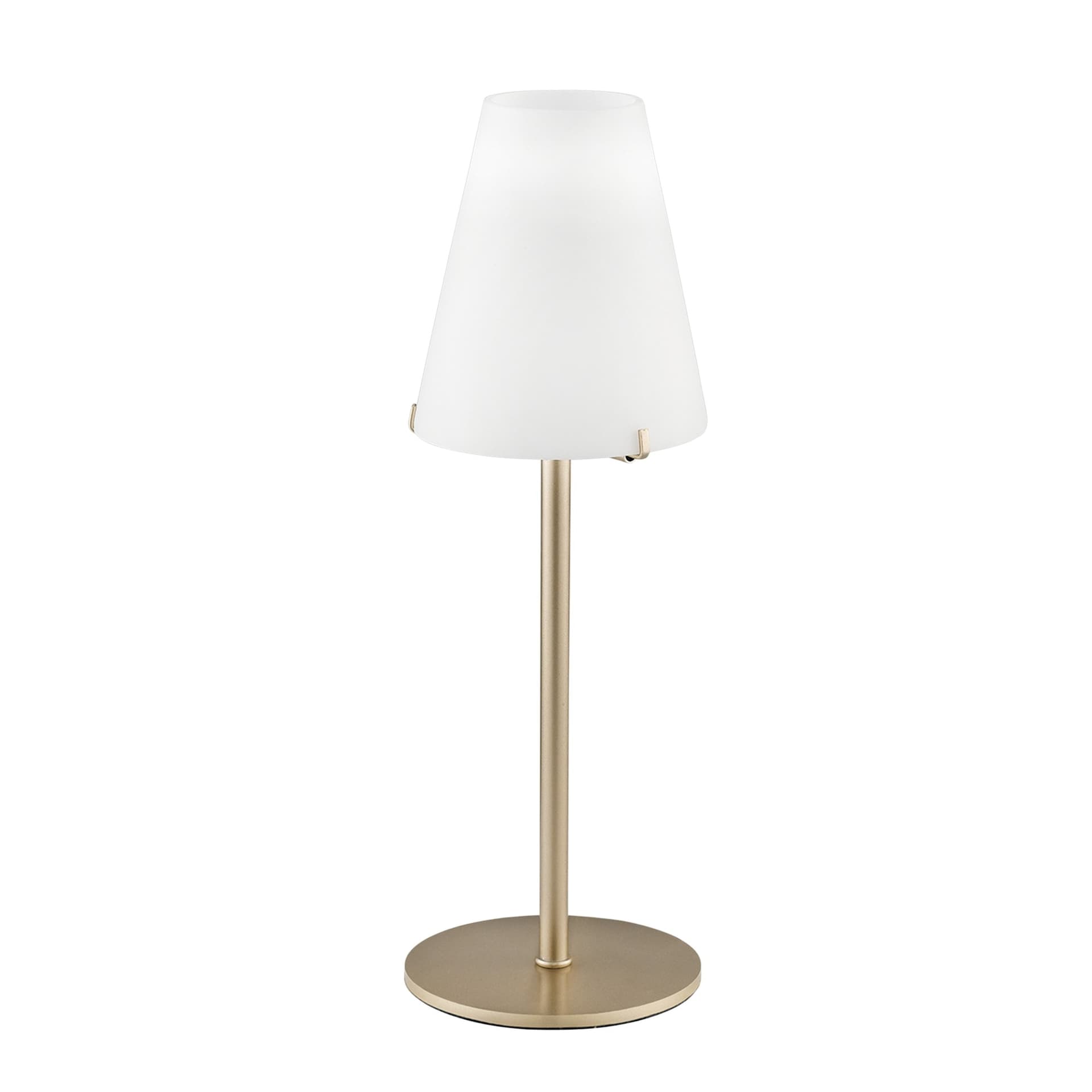 LUME CANTO ORO/BIANCO 1XG9 12X12X35CM