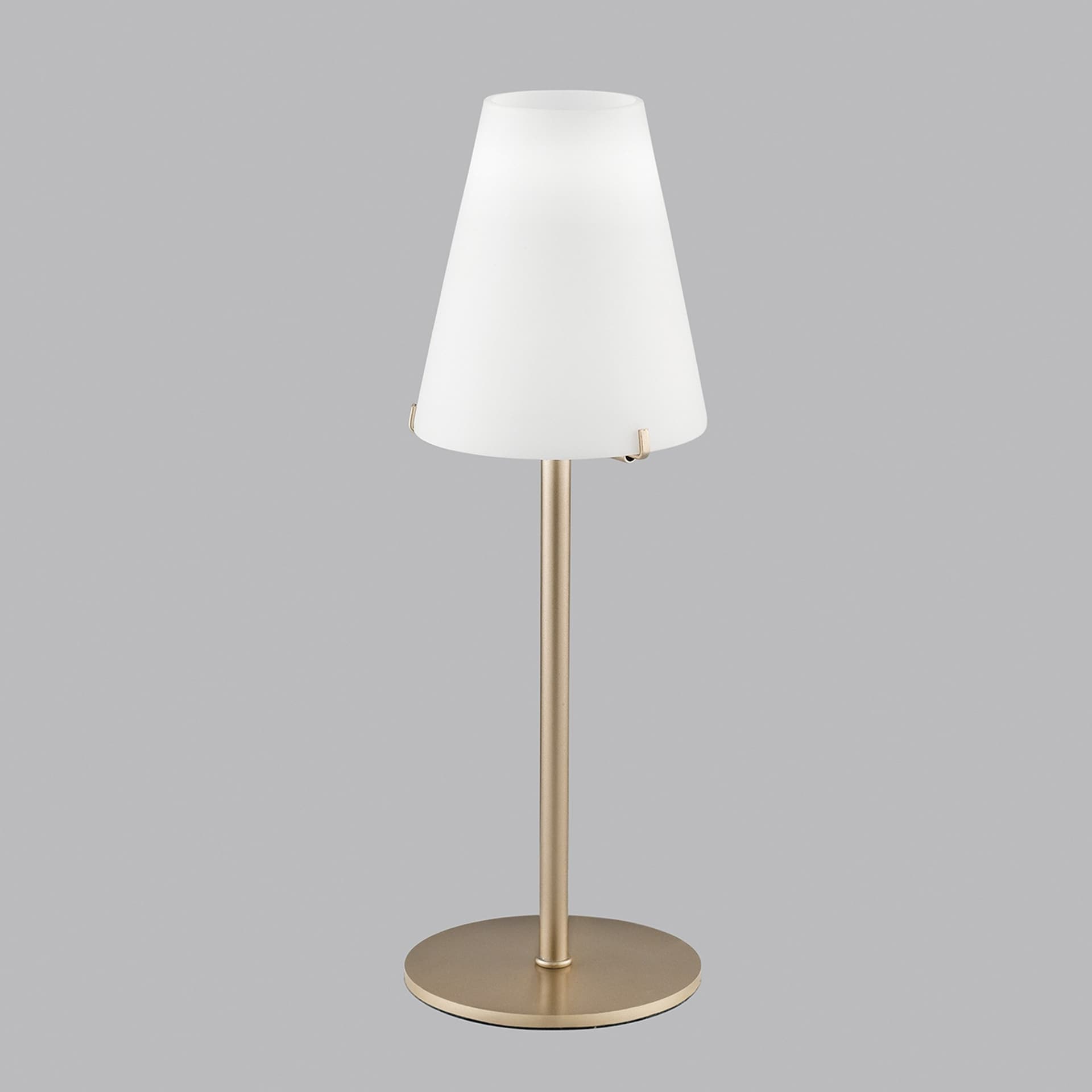 LUME CANTO ORO/BIANCO 1XG9 12X12X35CM - 2