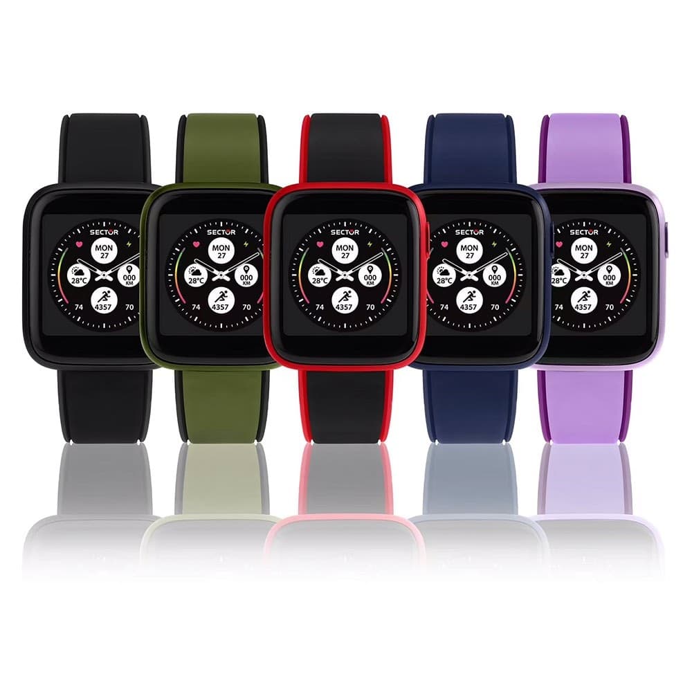 Smartwatch SECTOR S-04 Colours gomma nero KIT (R3253158010) - 5