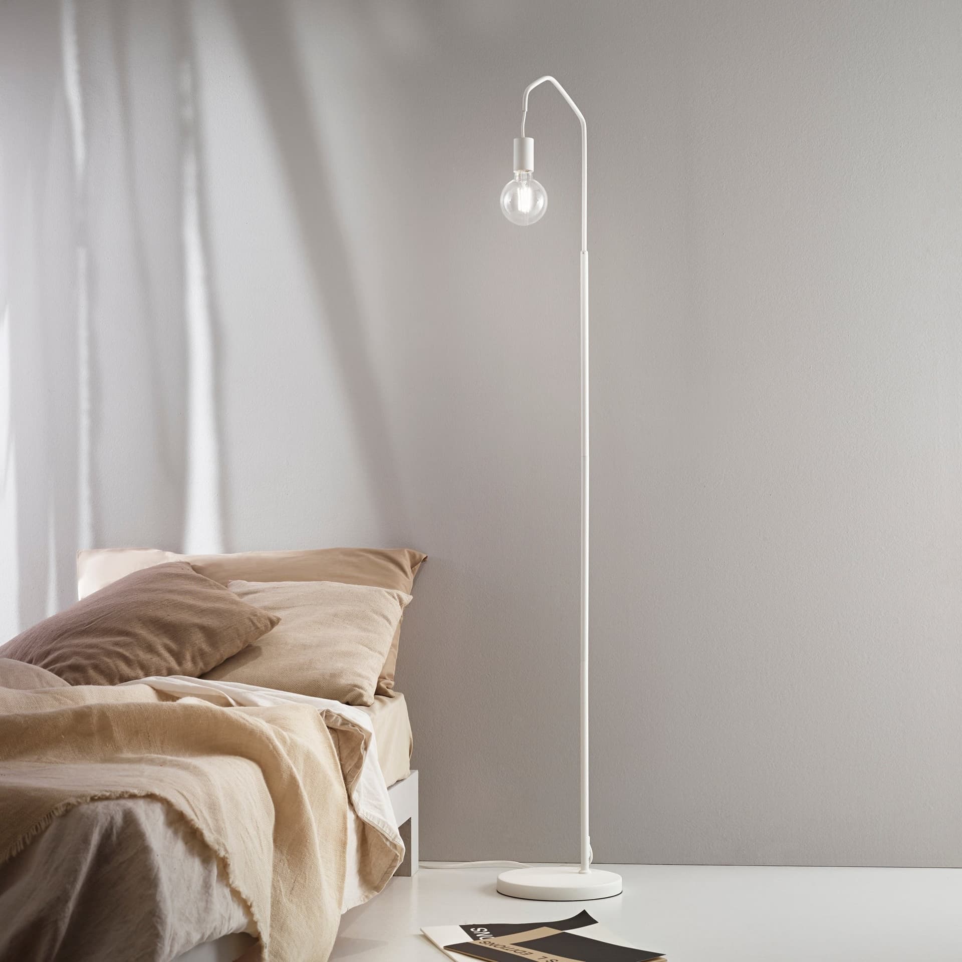 PIANTANA HABITAT BIANCA 1XE27 29,5X165CM - 2