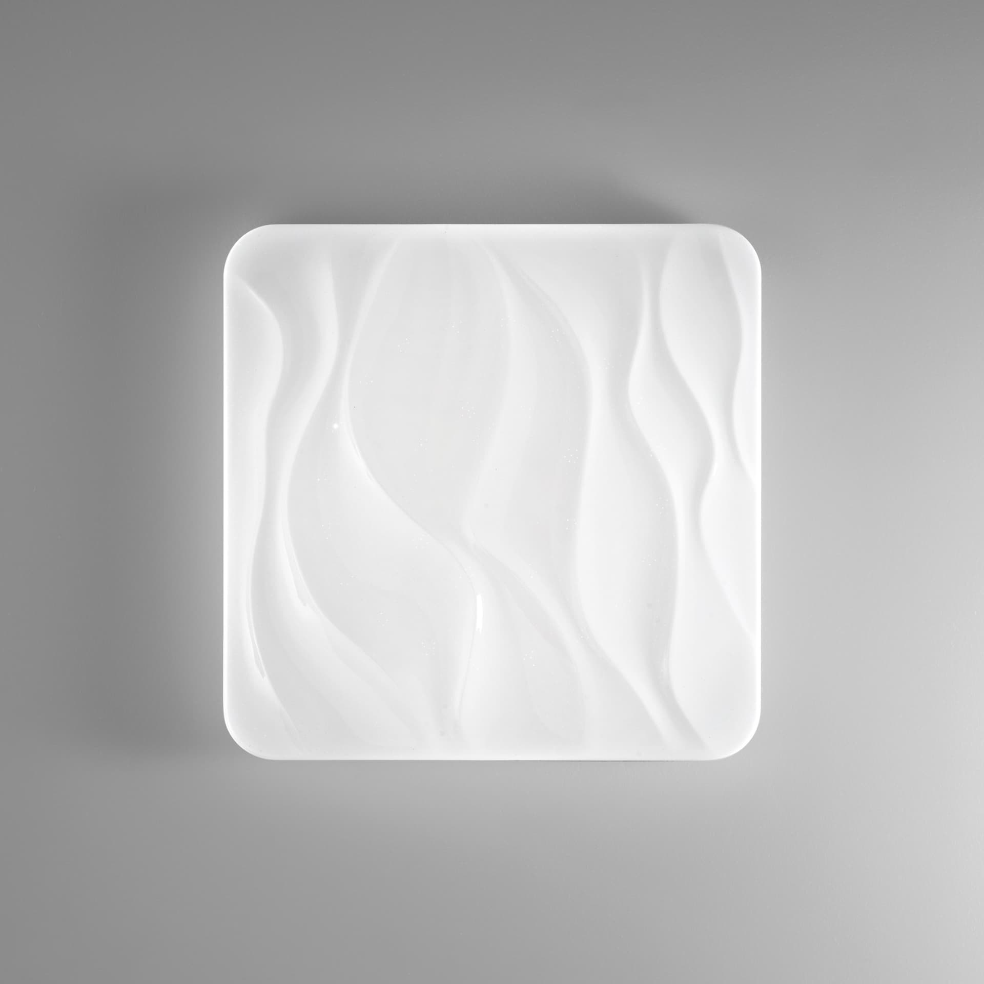 PLAFONIERA LED WAVE BIANCA 40W 3900LM CCT DIMMERABILE WI-FI CON TELECOMANDO 53X953CM - 2