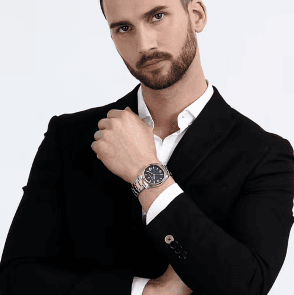 Maserati Attrazione – Orologio Uomo Blu e Rose Gold (R8853151006) - 5