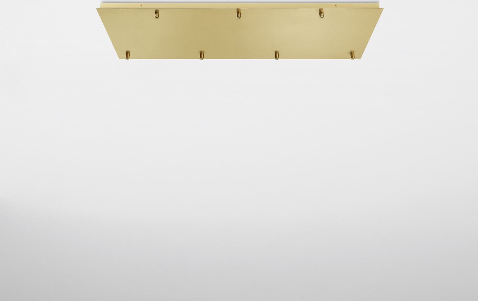 MONTATURA RETTANGOLARE BRUNITO A 7 FORI 89X30X4,1CM - 2