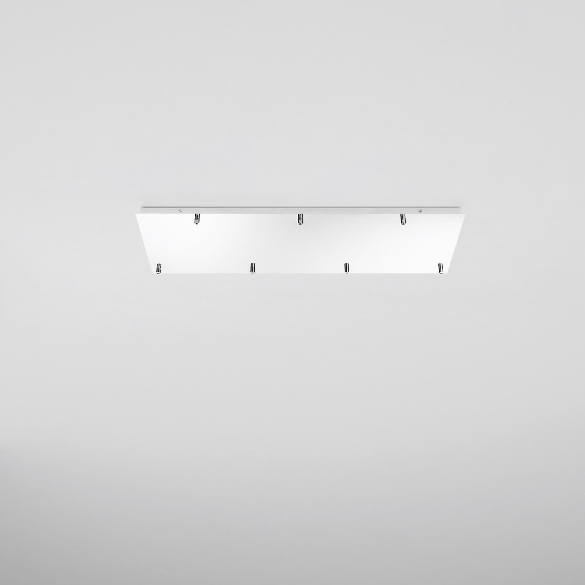 MONTATURA RETTANGOLARE CROMO A 7 FORI 89X30X4,1CM - 2