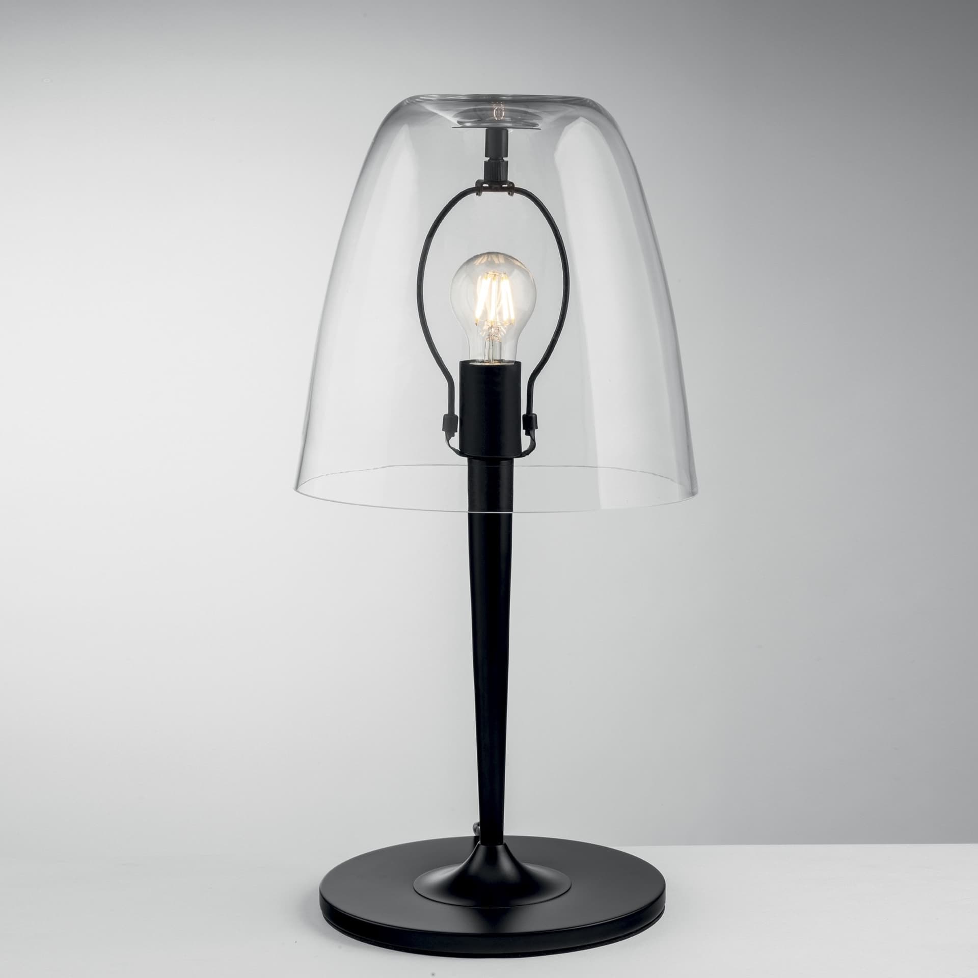 LUME ARES TRASPARENTE 1XE27 28X56CM - 2
