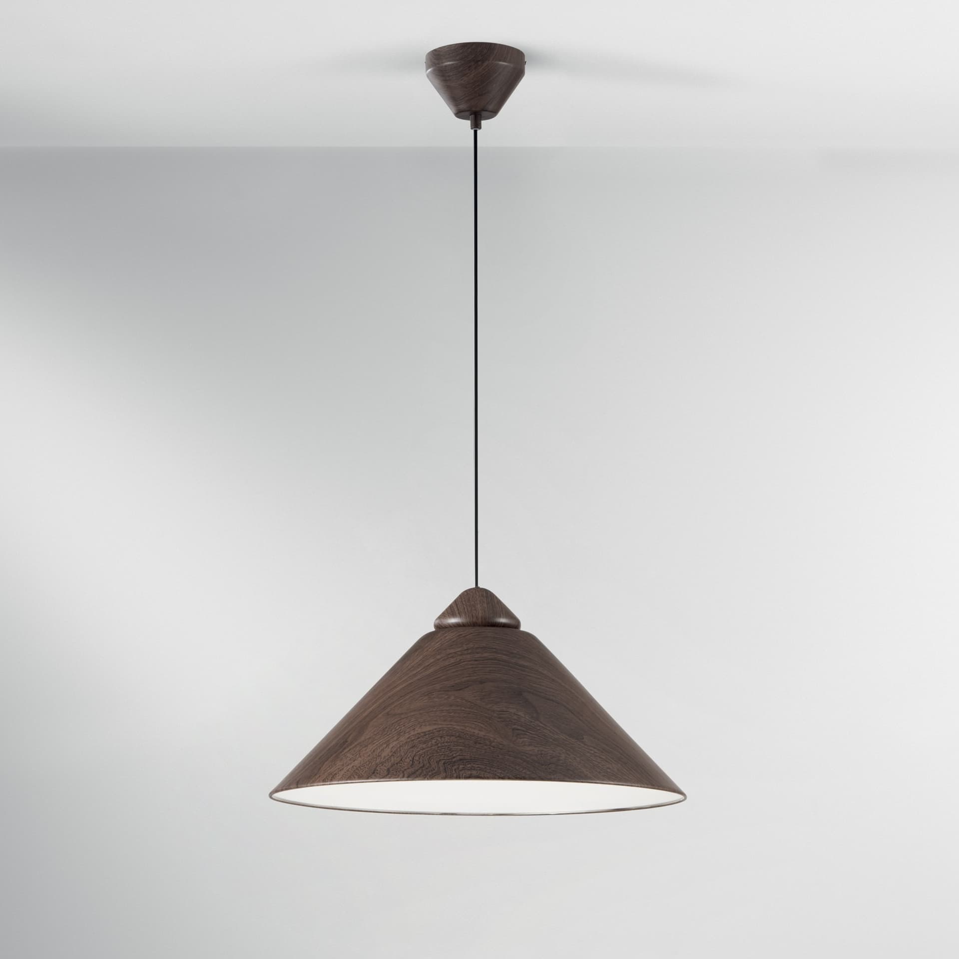 SOSPENSIONE BIGBANG MARRONE/BIANCA 1XE27 49X25X183,5CM - 2