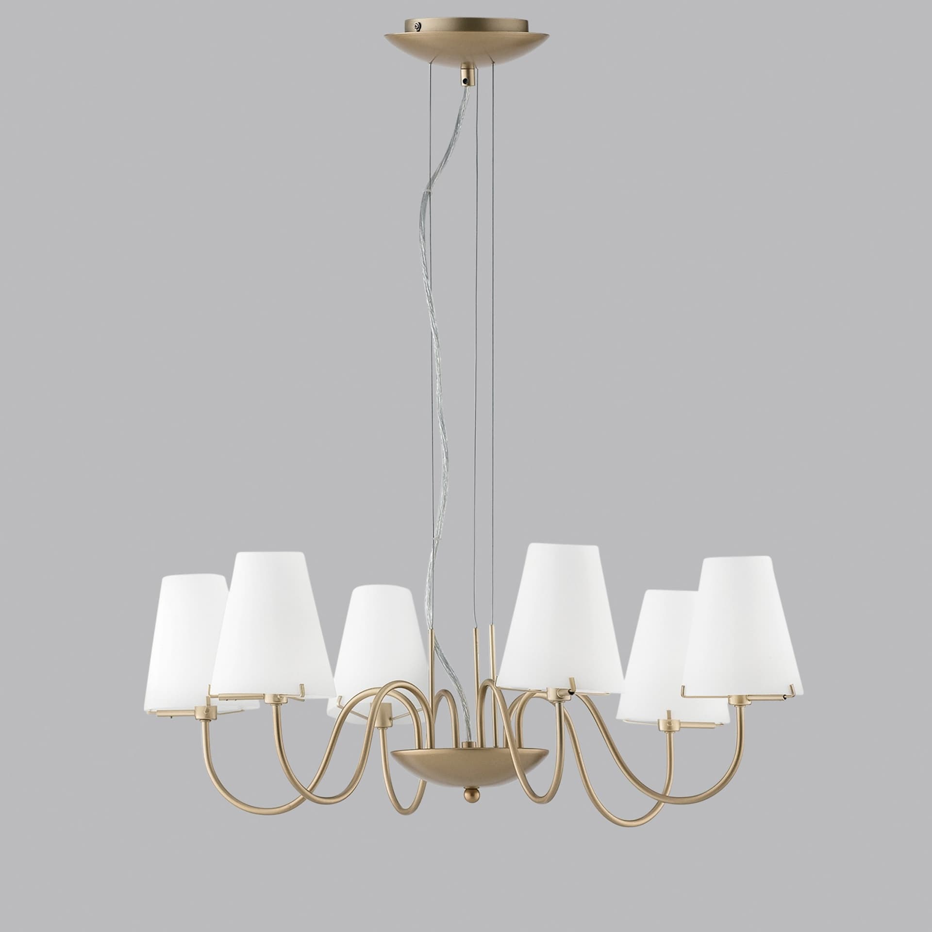 SOSPENSIONE CANTO ORO/BIANCA 6XG9 65,6X150CM - 2
