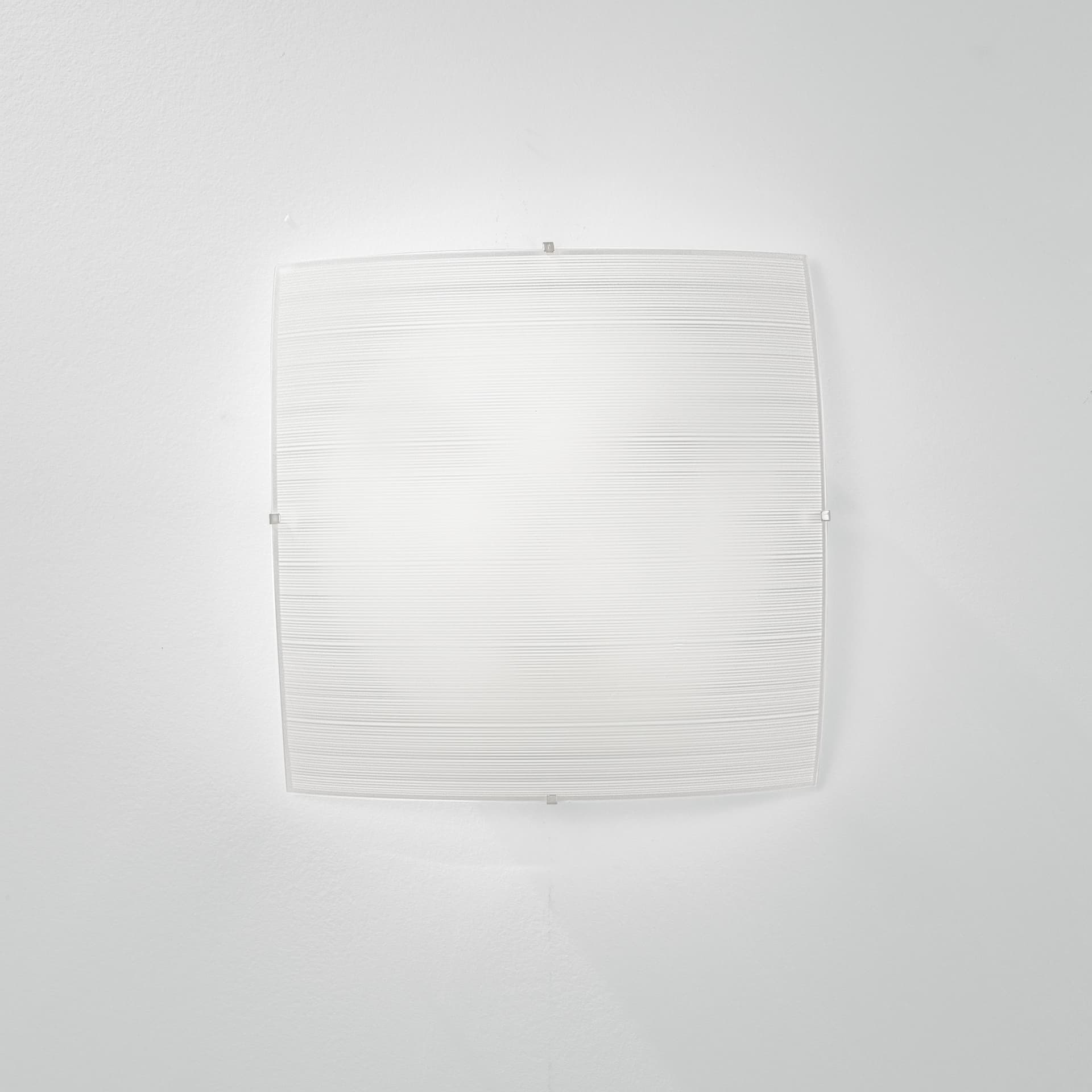 PLAFONIERA CELINE BIANCA 3XE27 40X40X10CM - 2
