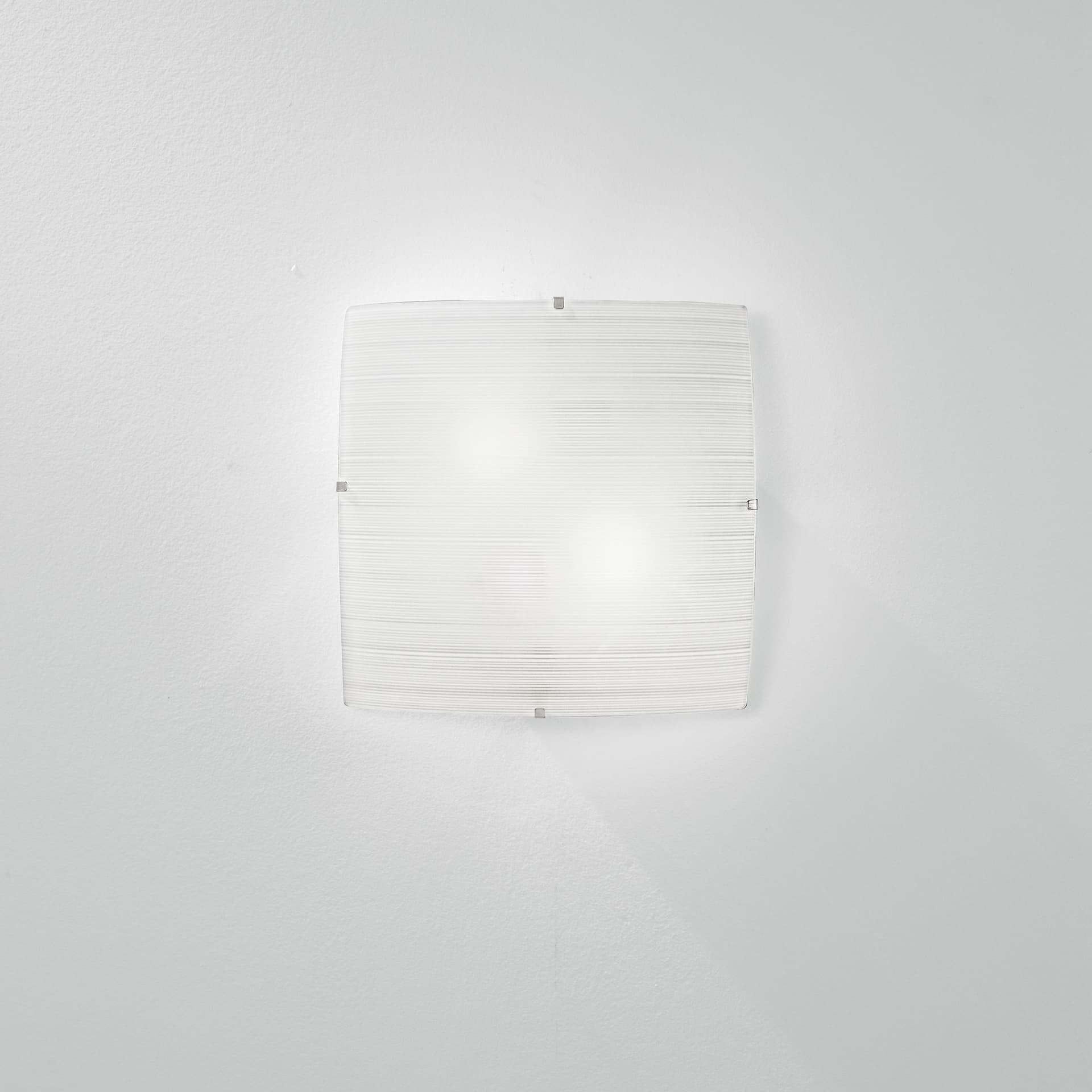 PLAFONIERA CELINE BIANCA 2XE27 30X30X9CM - 2