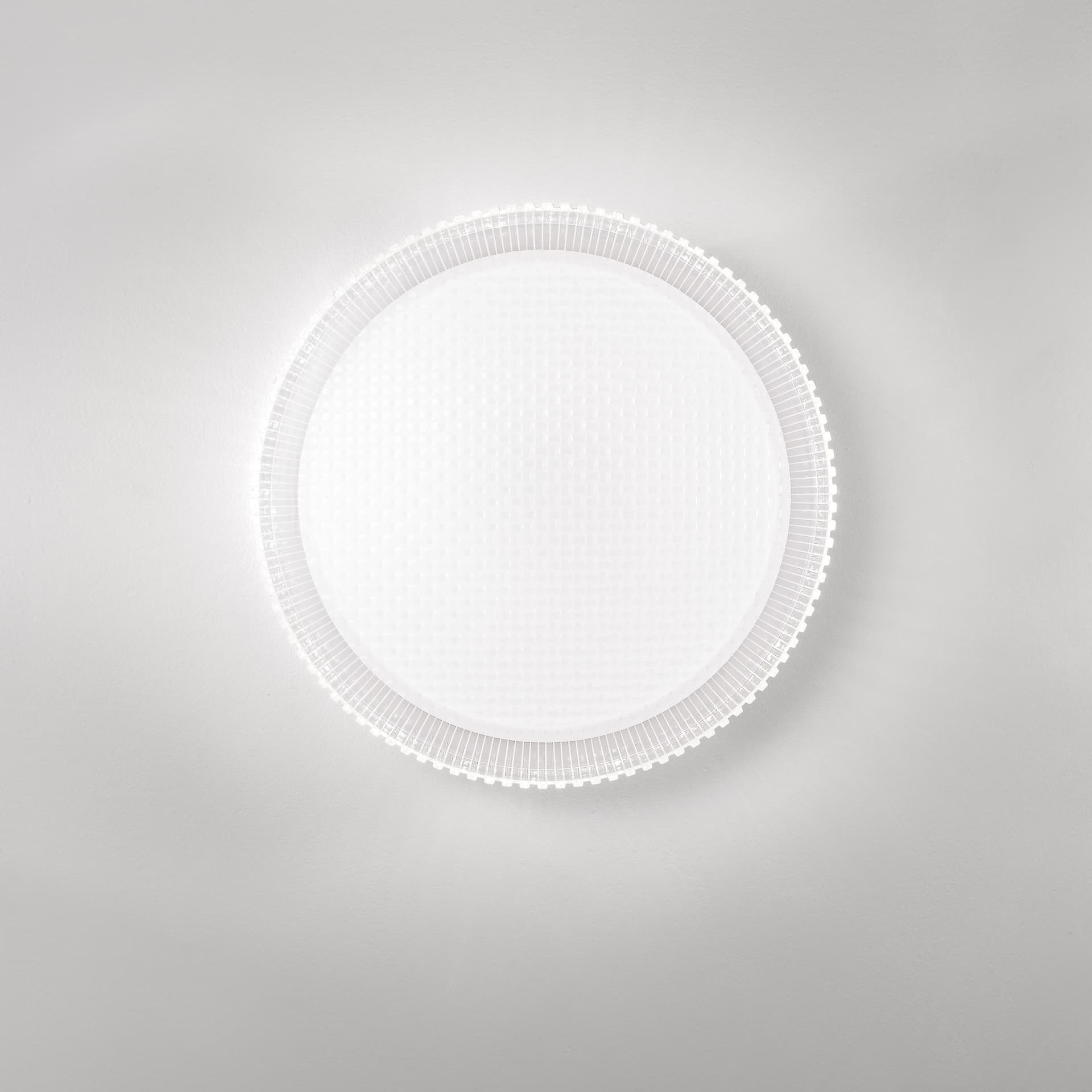 PLAFONIERA LED FROZEN BIANCA 37,5W 6000LM CCT 58X58CM - 2