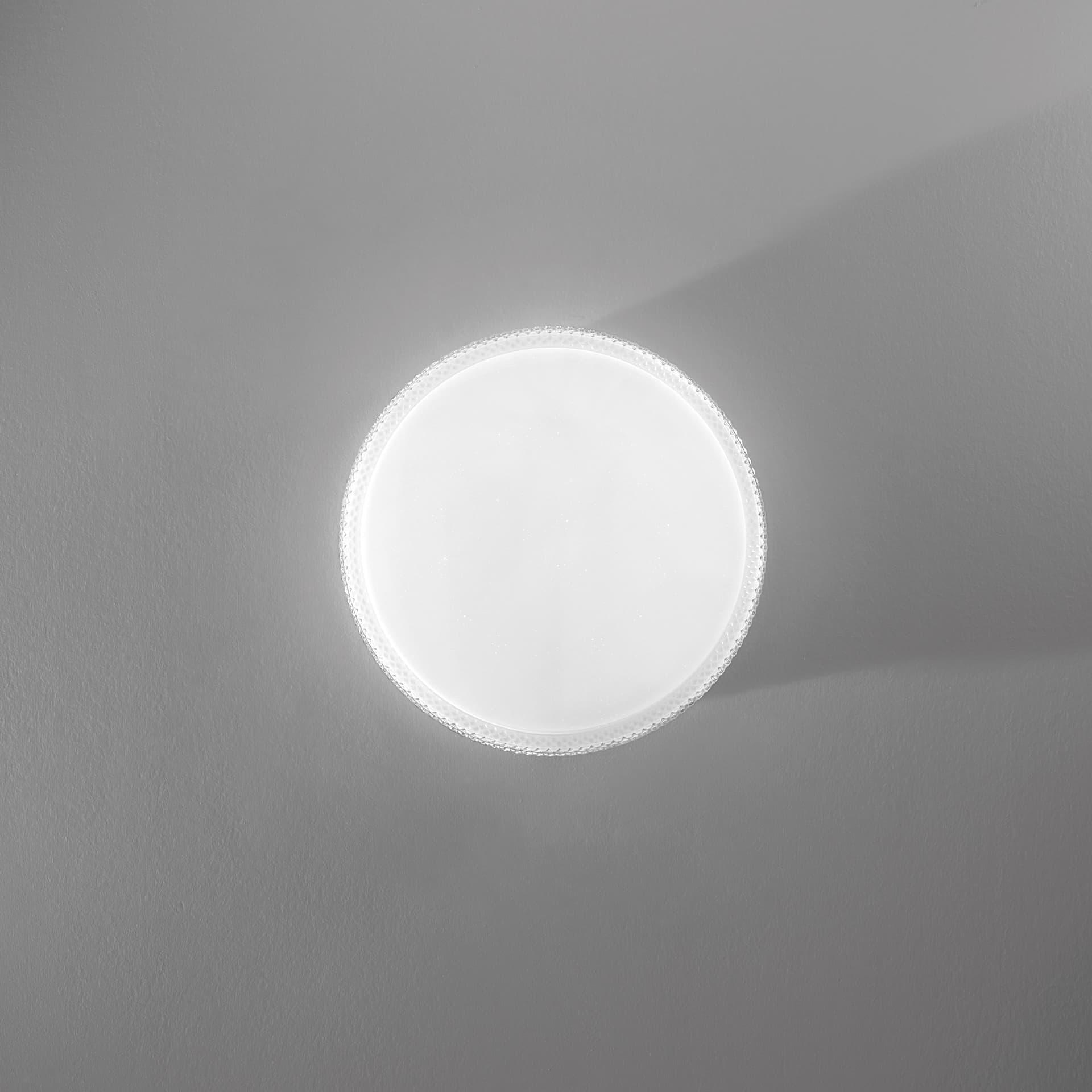 PLAFONIERA LED PIXEL TONDA BIANCA 24W 3240LM CCT 3000/4000/6500K 39,5X8,5X39,5CM - 2