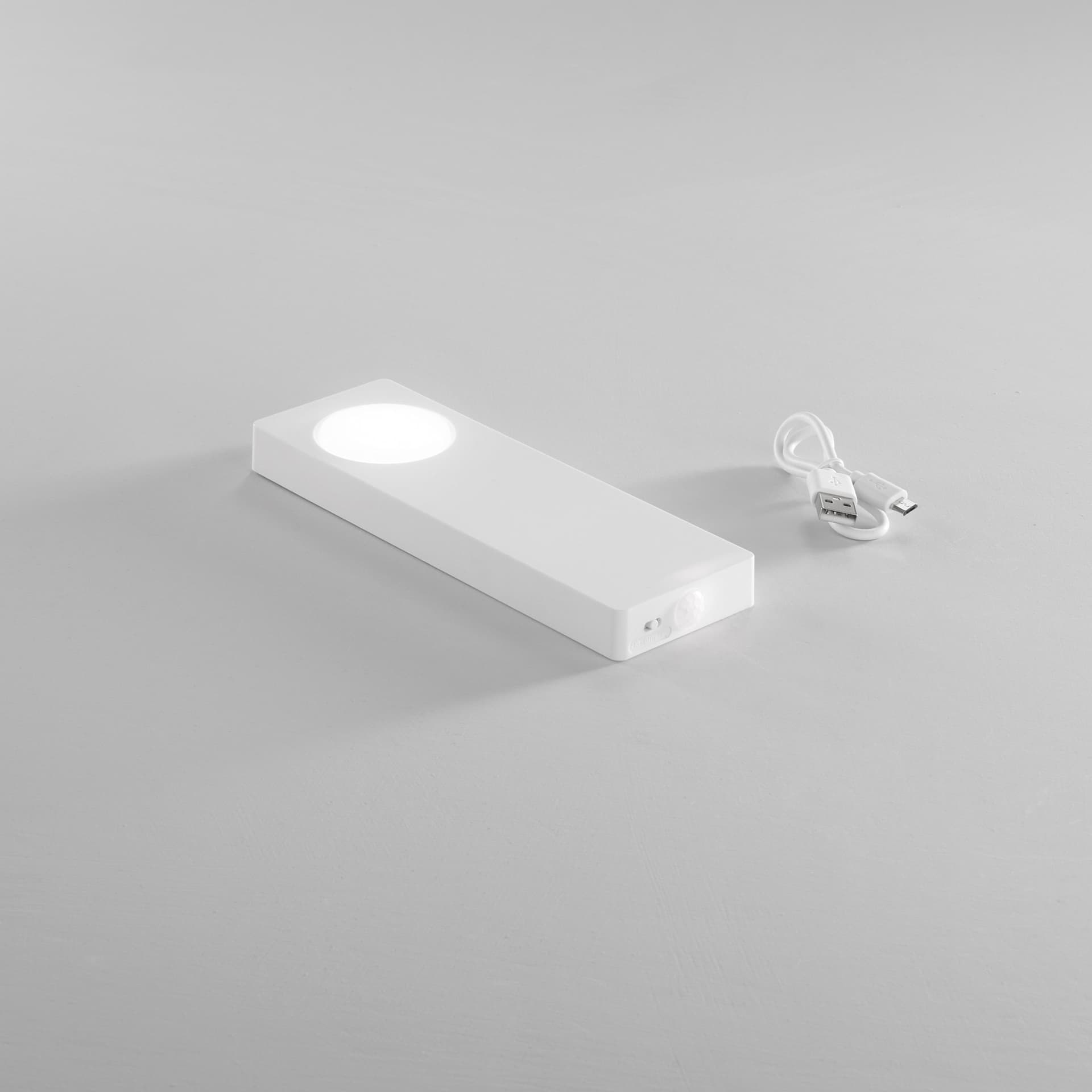 LAMPADA LED GTO BIANCO LED 1W 105LM 3000K CON PANNELLO SOLARE E SENSORE 18X1,7X6CM - 2