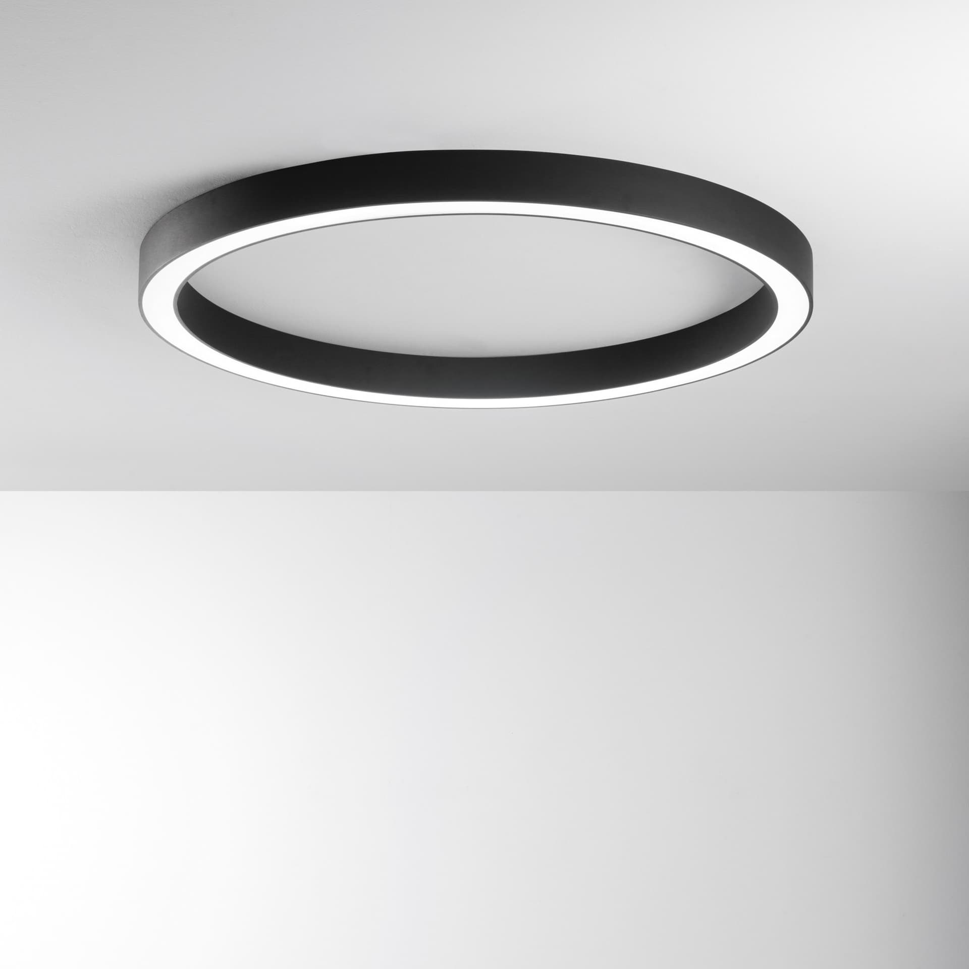 PLAFONIERA LED DEMOS NERO 120W 13200LM CCT 120X8,5CM - 2