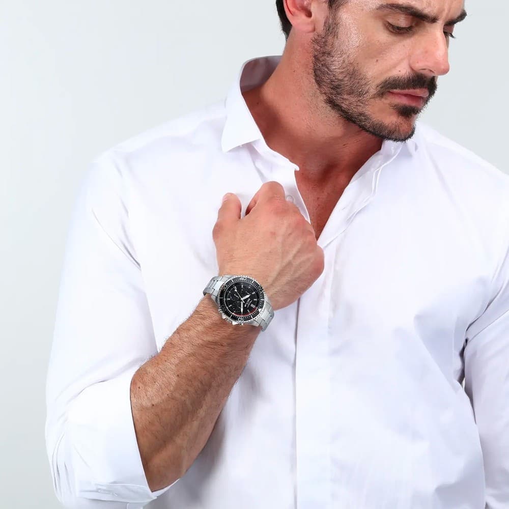Sector 230 – Orologio Uomo Acciaio Nero Multifunzione (R3253161043) - 4