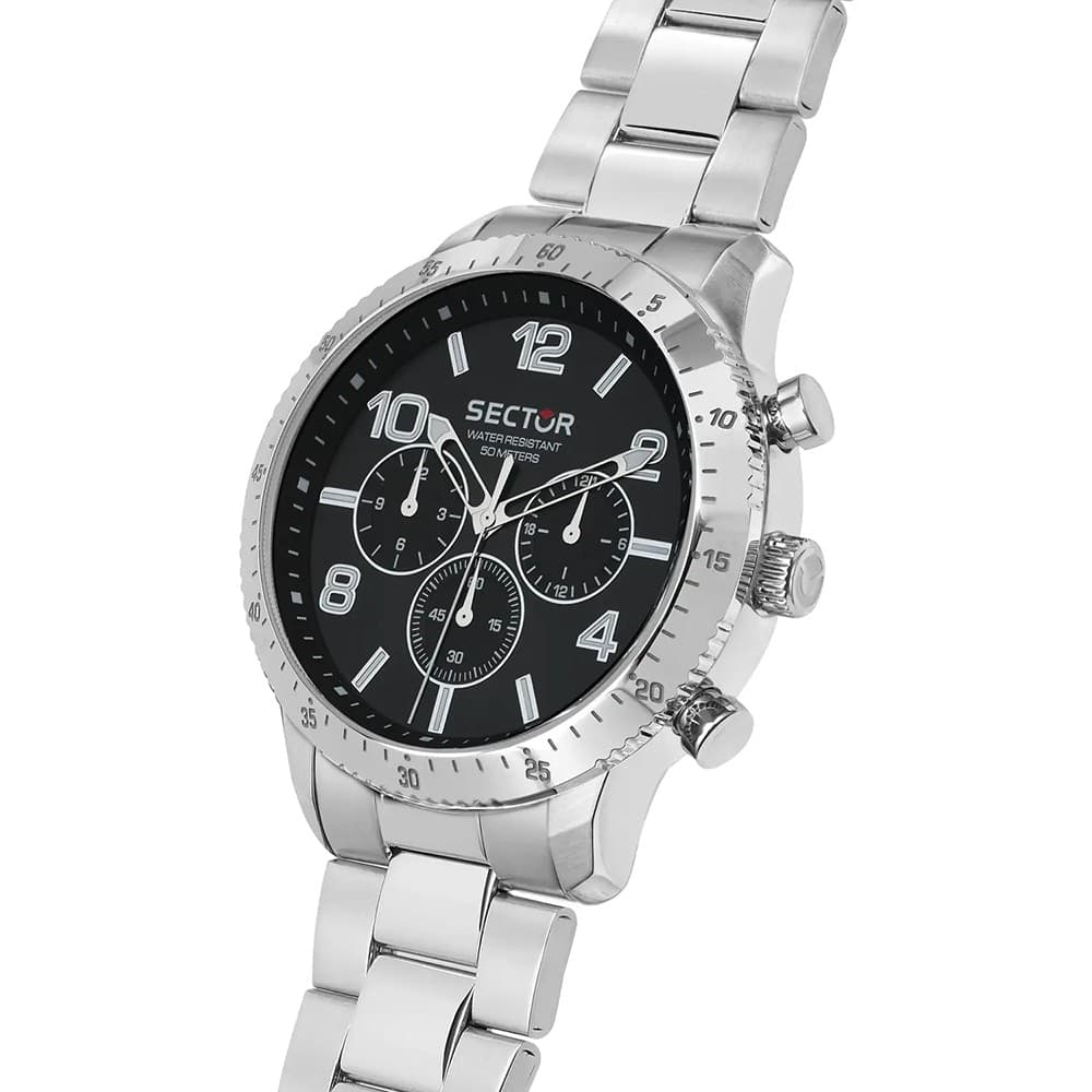 Sector 270 – Orologio Uomo Acciaio Nero Multifunzione (R3253578024) - 2