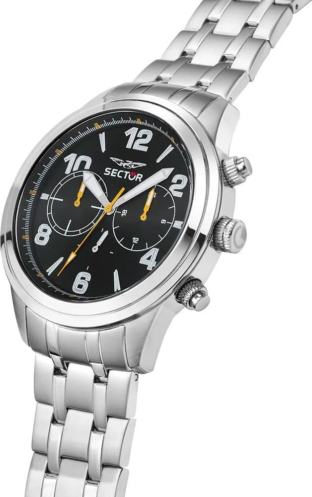Sector 670 – Orologio Uomo Acciaio Nero Multifunzione Limited (R3253540016) - 2