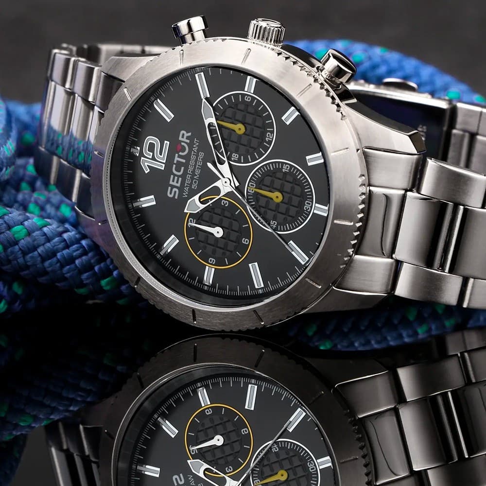 Orologio SECTOR 270 Boy Multi Acciaio / Nero Limited - 4