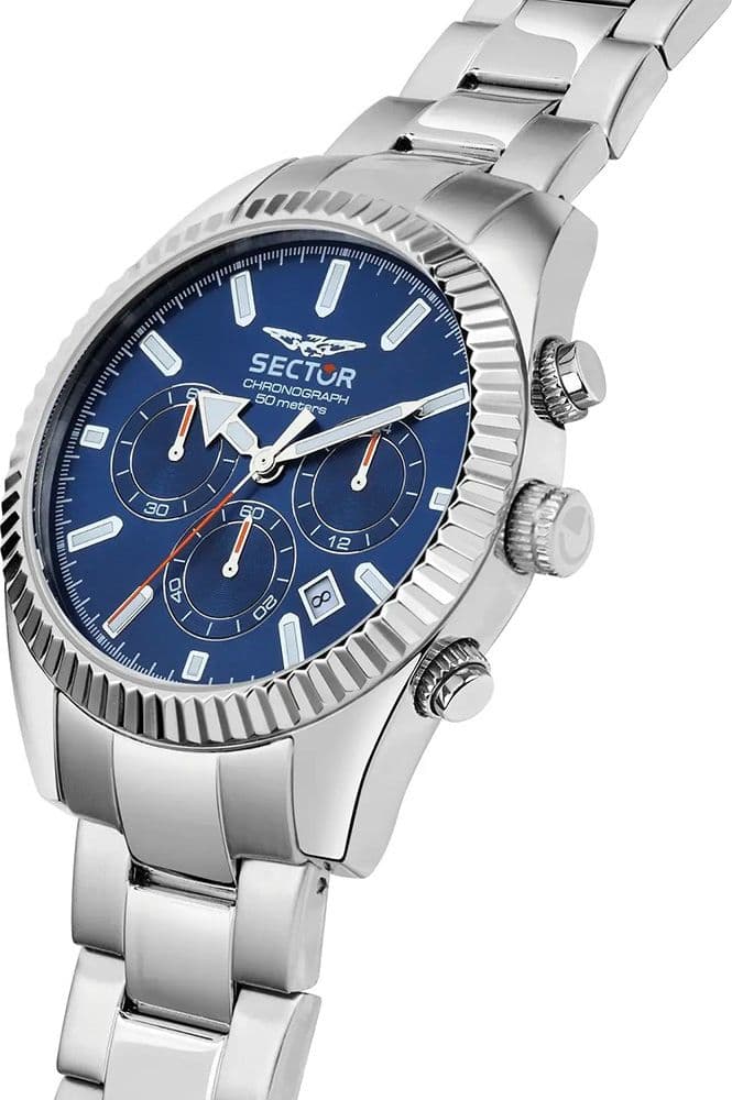 Sector 240 – Orologio Uomo Acciaio Blu Cronografo (R3273676007) - 2