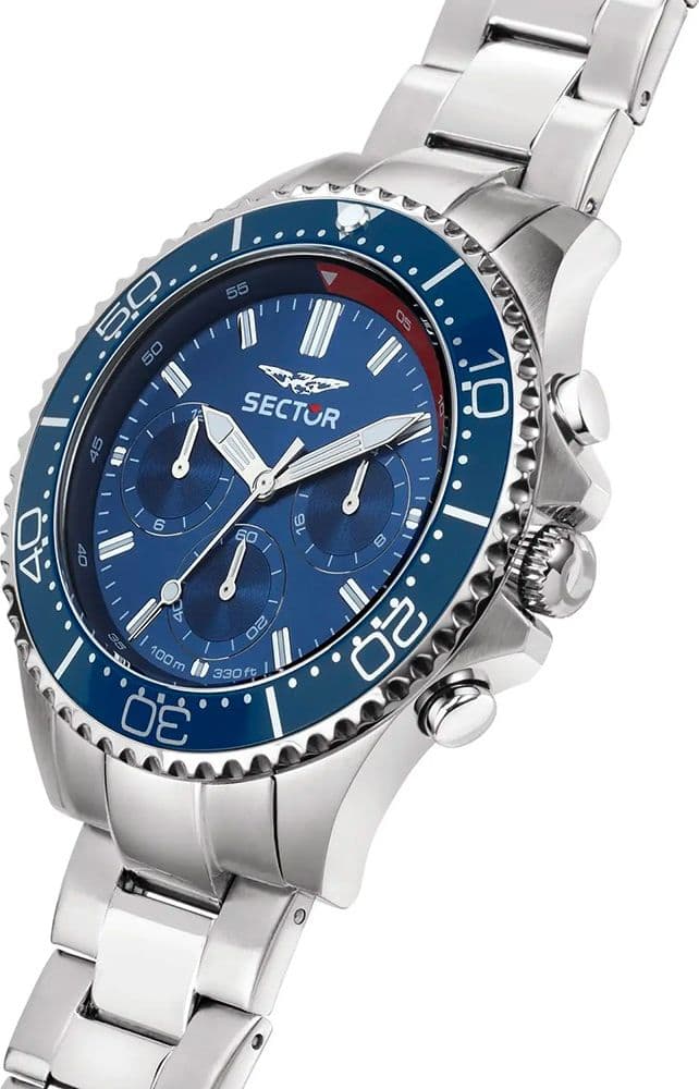 Orologio SECTOR Uomo 230 Multi Acciaio Blu Limited (R3253161044) - 2