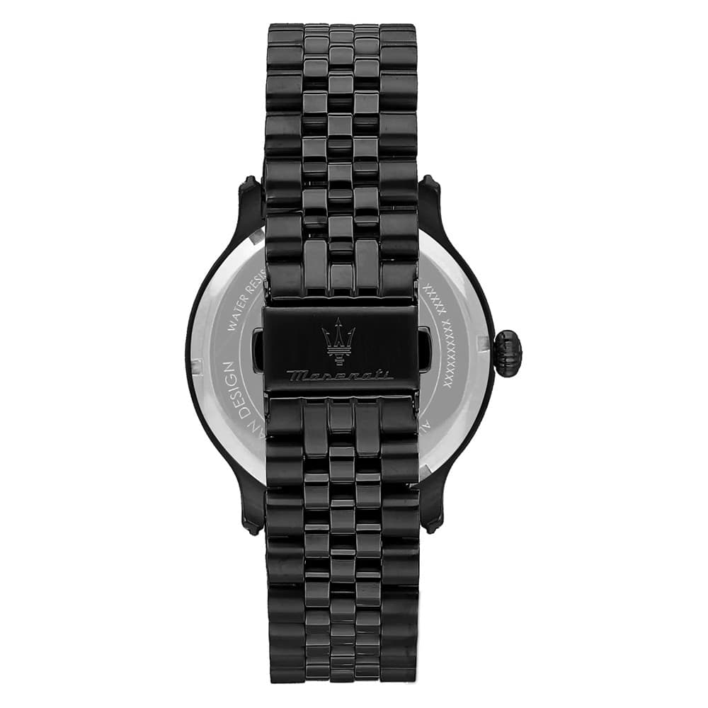 Orologio MASERATI Uomo Epoca Datario Acciaio Nero (R8853118022) - 3