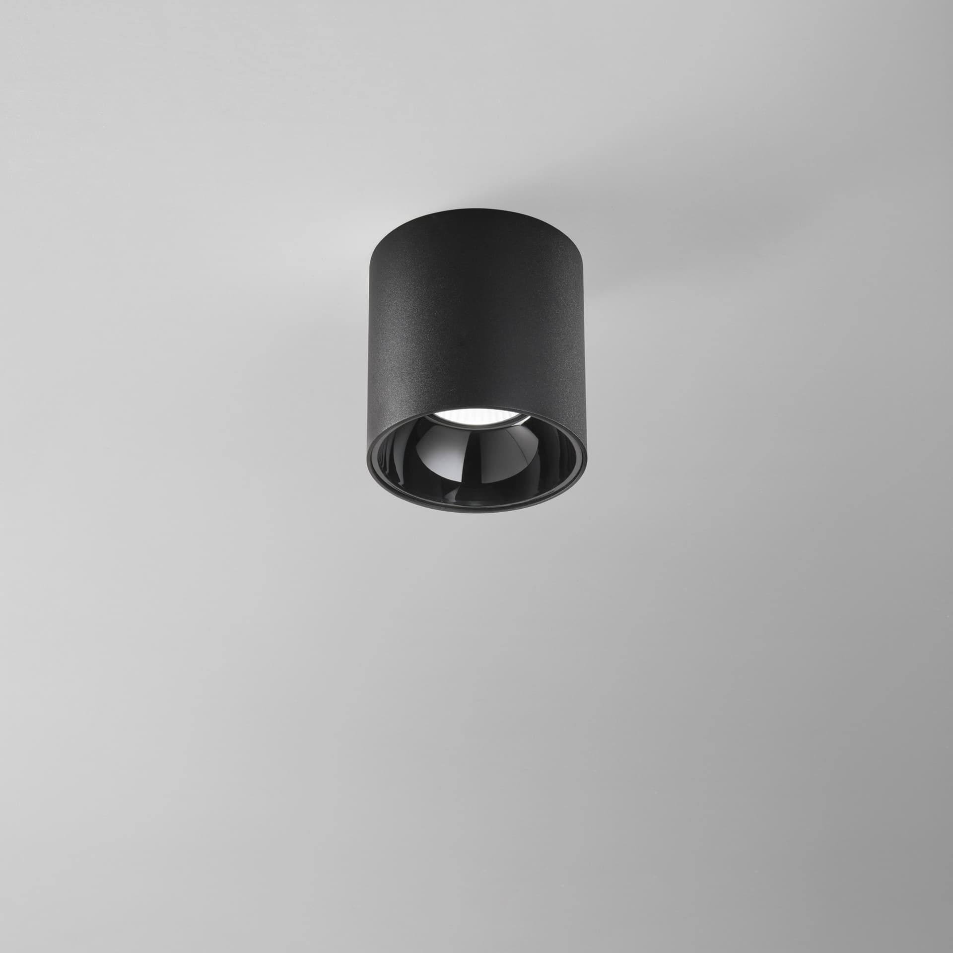 PLAFONIERA LED MIG NERA IN ACRILICO E ALLUMINIO 20W 2000LM 4000K ANTIABBAGLIAMENTO 11,4X11,4X11,5 CM - 2