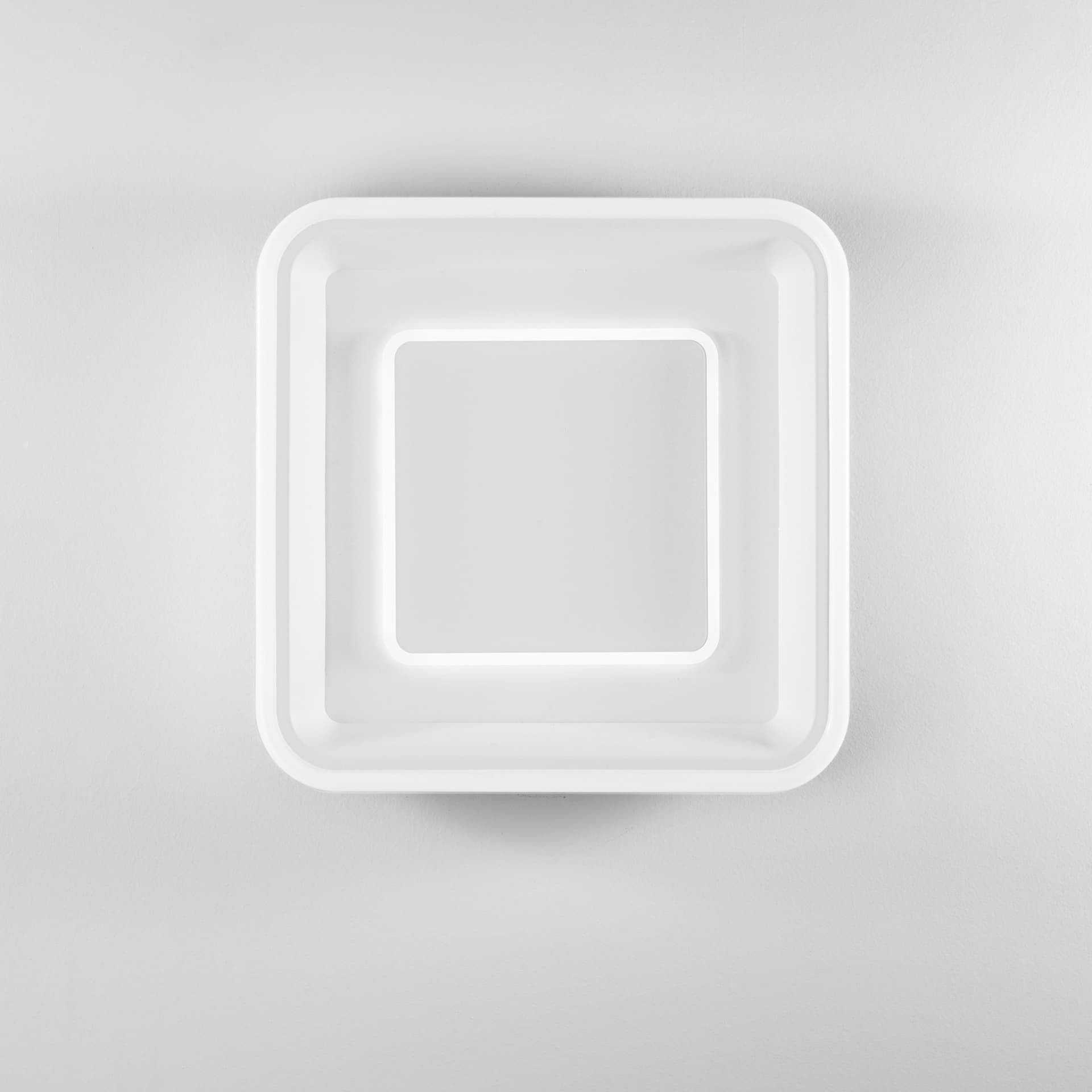 PLAFONIERA LED NURAX QUADRATA BIANCA 45W 6160LM CCT 49,5X49,5x9,6CM - 2