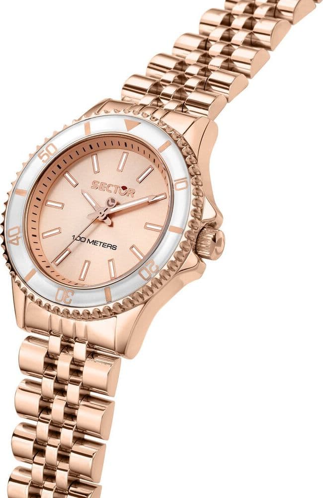 Orologio SECTOR donna 230 tempo acciaio oro rosa (R3253161544) - 2