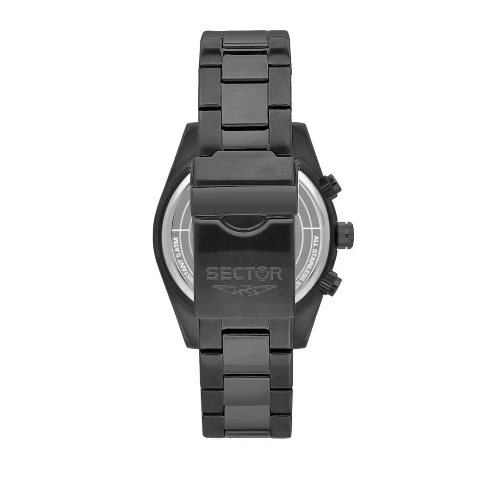 Sector 240 – Orologio Uomo Acciaio Total Black Cronografo (R3273676005) - 4