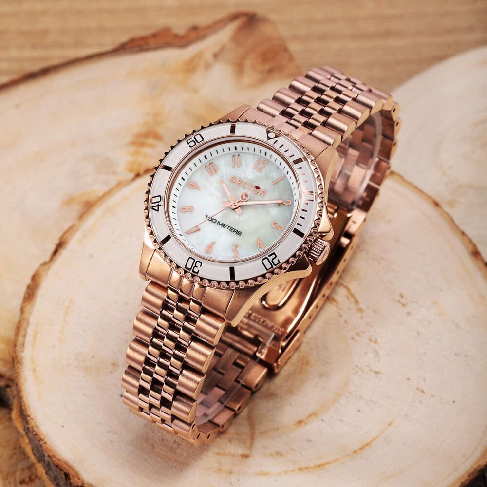 Orologio Sector 230 Solo Tempo Donna Acciaio Oro (R3253161545) - 6