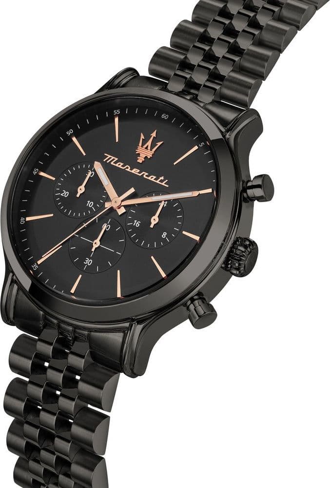 Orologio MASERATI Uomo Epoca Cronografo Acciaio Gun Limited - 2