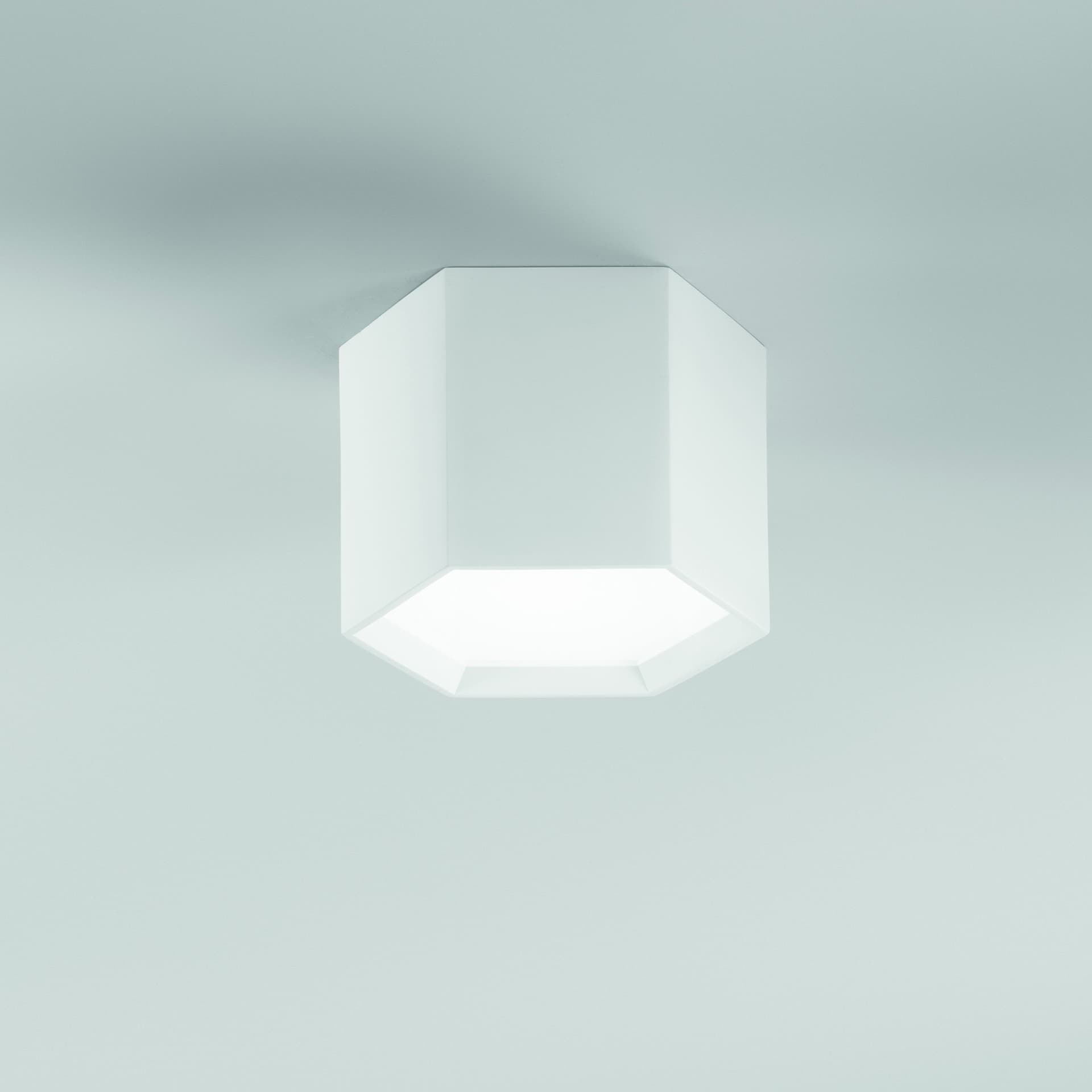 PLAFONIERA LED VORTEX BIANCA 12W 1310LM CCT 20X20X15CM - 2