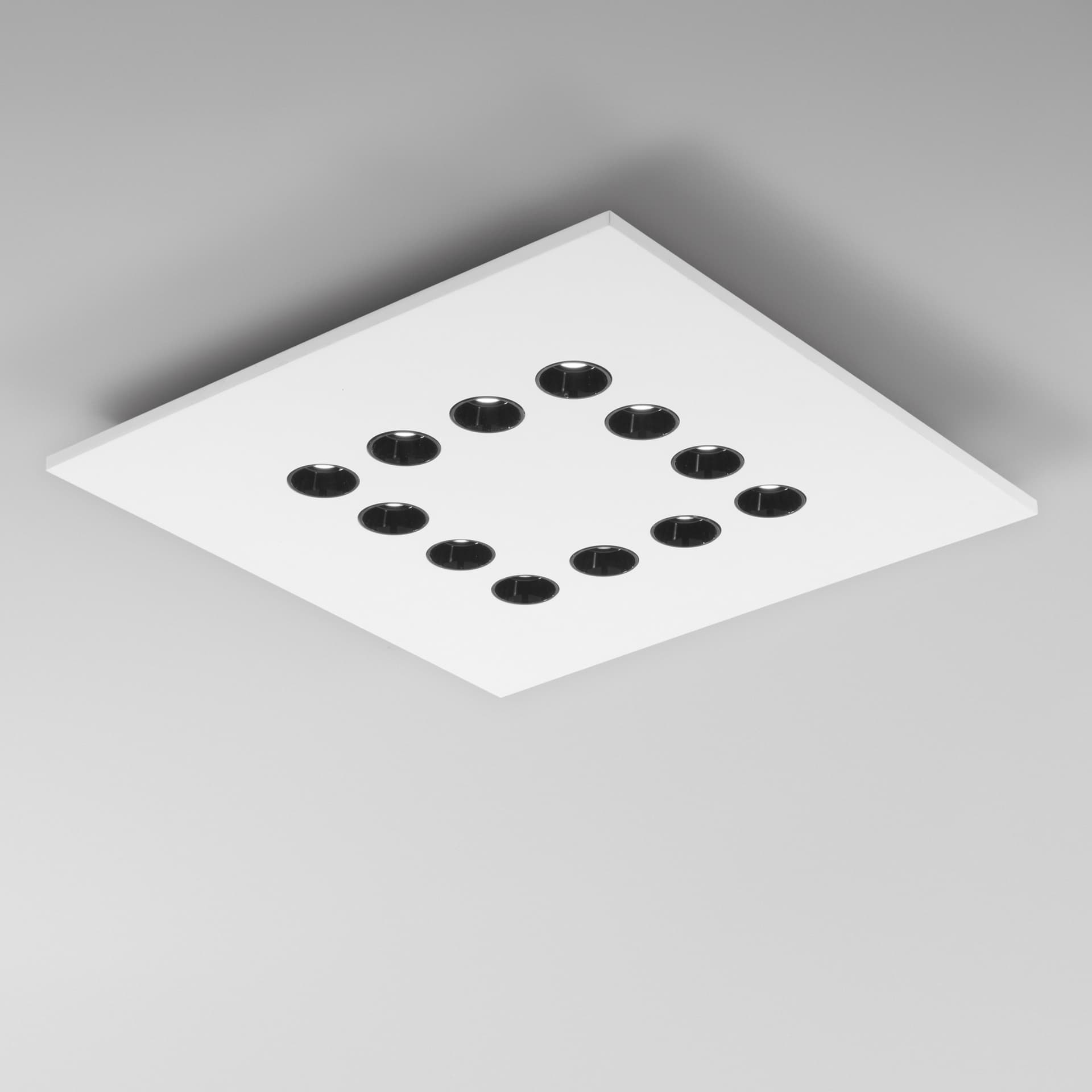 PLAFONIERA LED XICO BIANCA 12X3W 2520LM CCT 50X4,7X50CM - 2