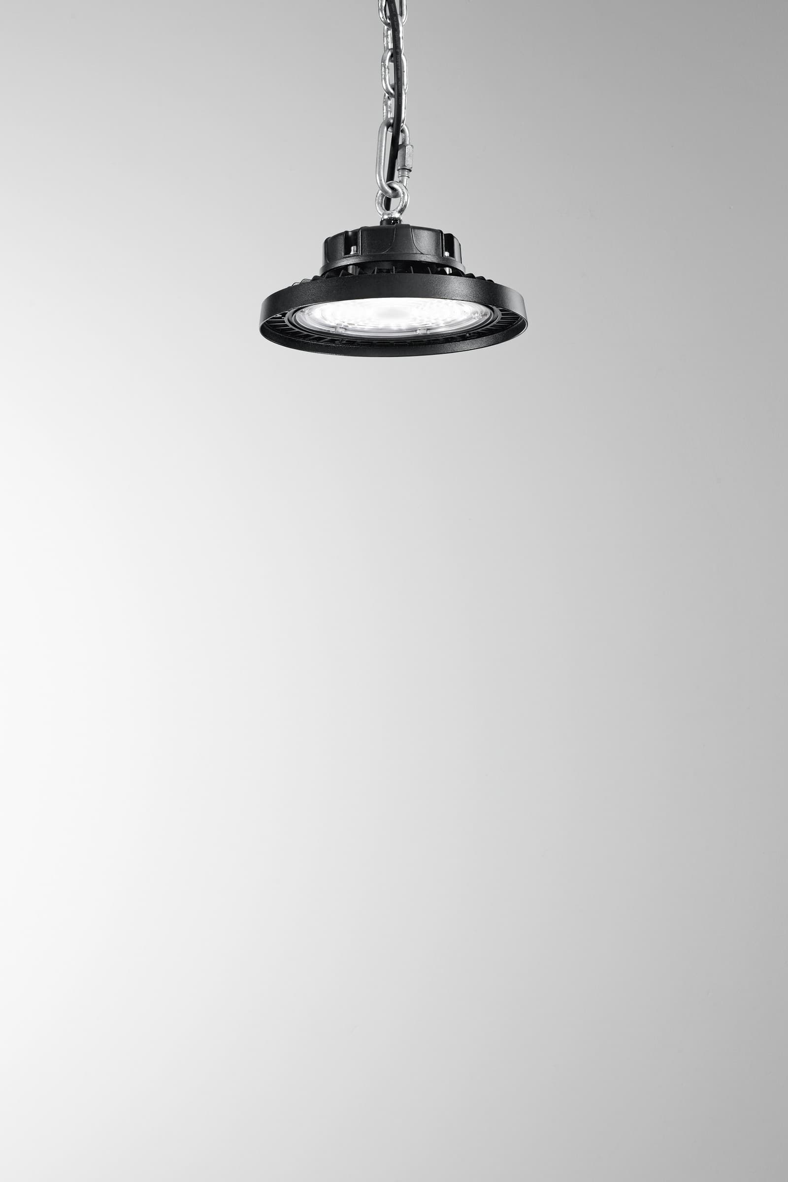 PLAFONIERA LED AVROCAR NERA IN ALLUMINIO 100W 15000LM 4000K D235MM - 2