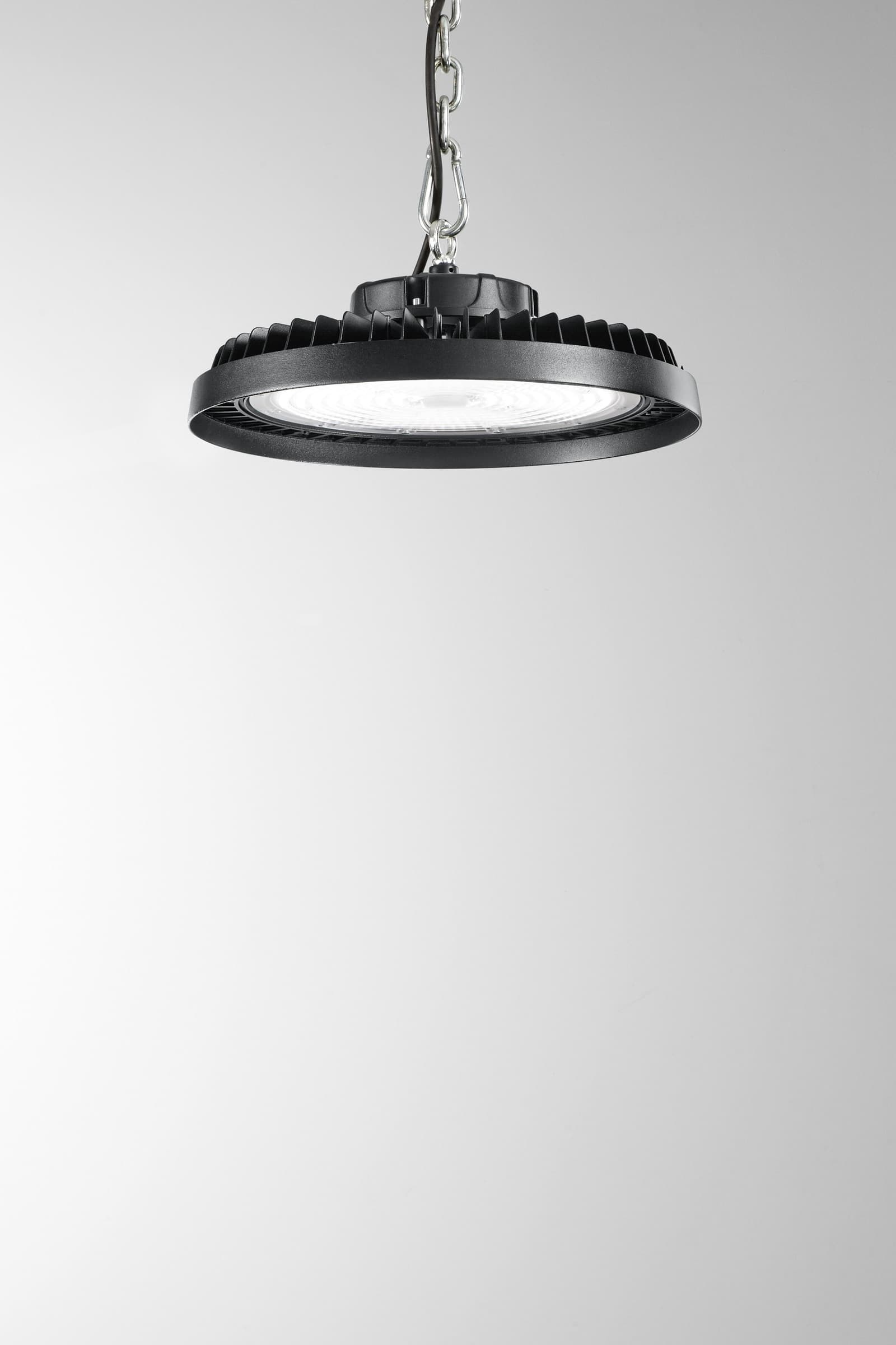 PLAFONIERA LED AVROCAR NERA IN ALLUMINIO 300W 45000LM 4000K D405MM - 2