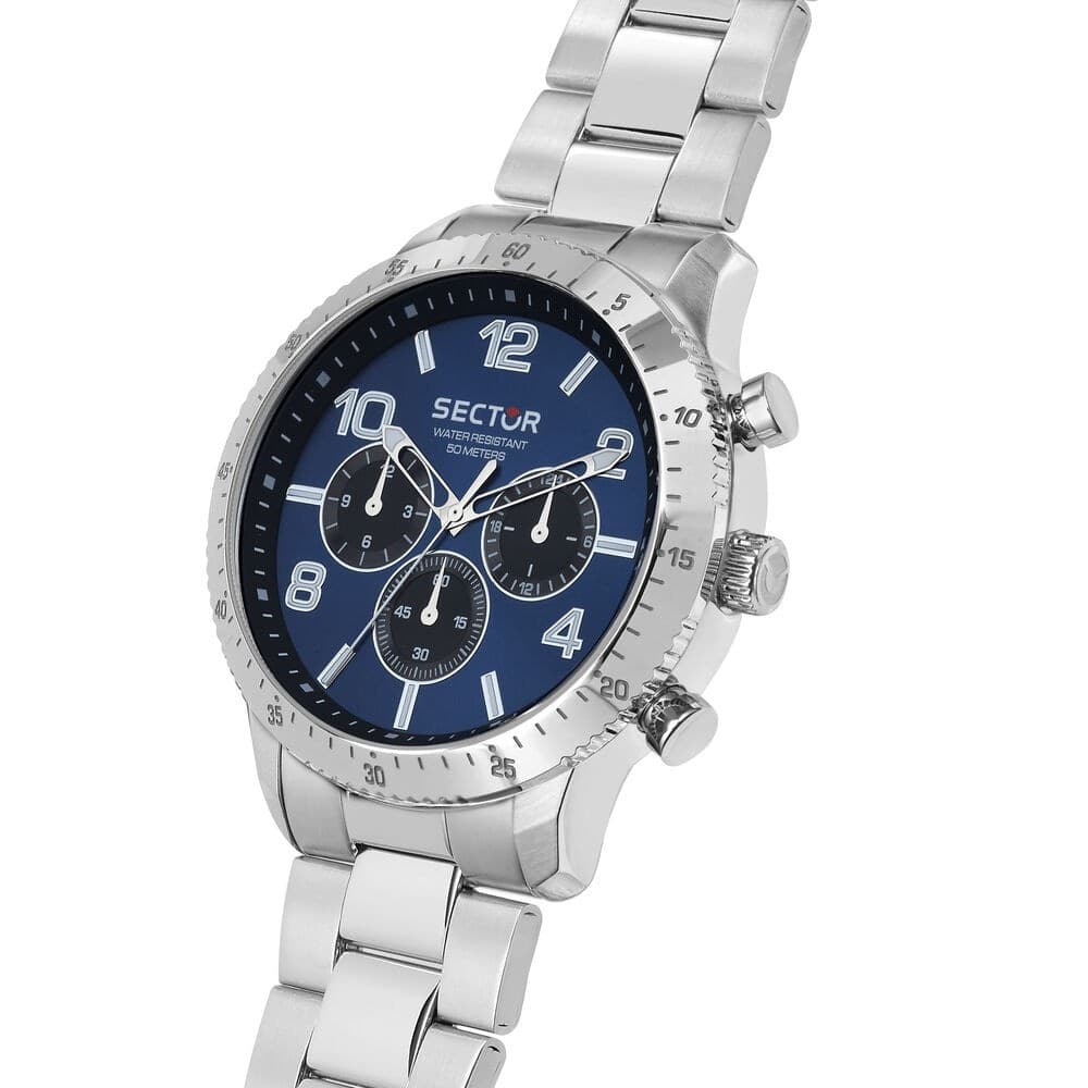 Orologio SECTOR 270 Uomo Multi Acciaio / Blu (R3253578025) - 2