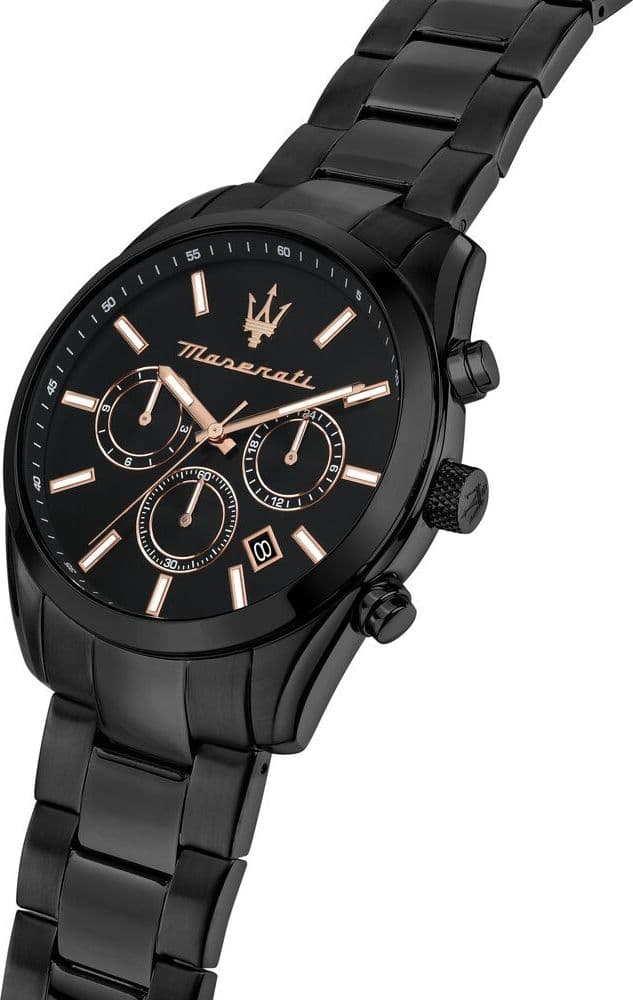 Maserati Attrazione – Orologio Uomo Nero Multifunzione (R8853151009) - 2