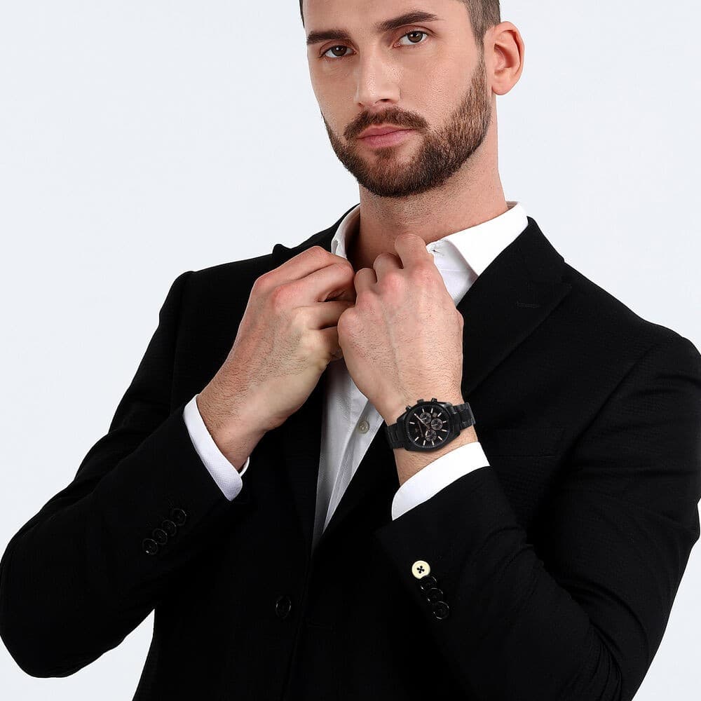 Maserati Attrazione – Orologio Uomo Nero Multifunzione (R8853151009) - 5