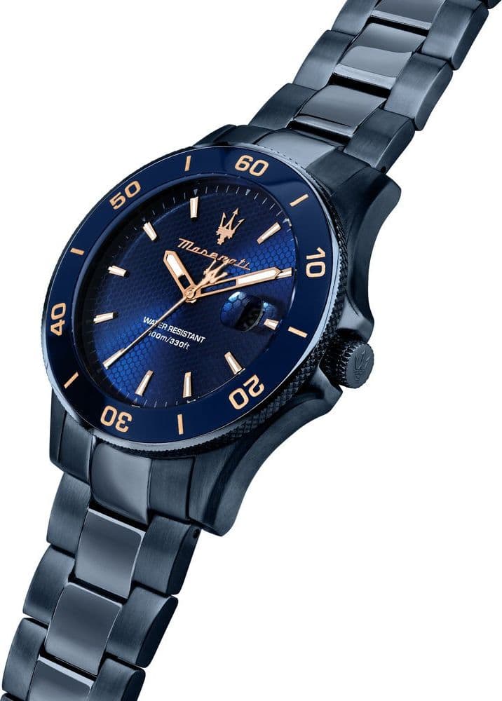 Orologio MASERATI Uomo Competizione Datario Blu (R8853100037) - 2