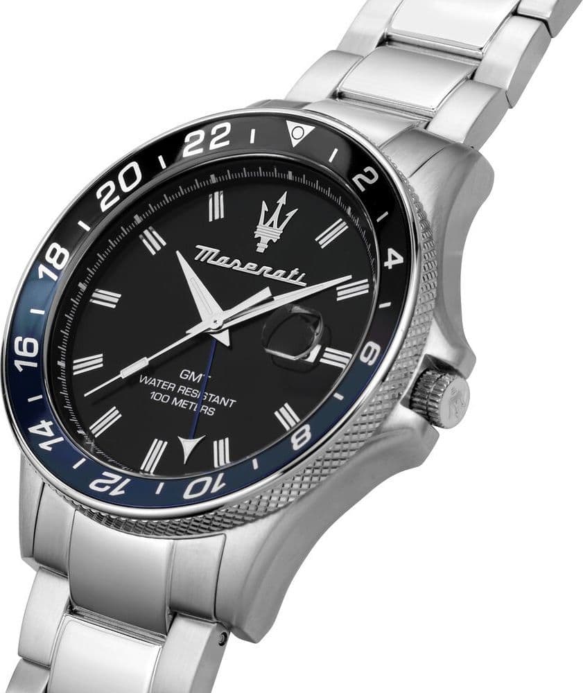 Maserati Sfida – Orologio Uomo GMT Acciaio Blu (R8853140011) - 2