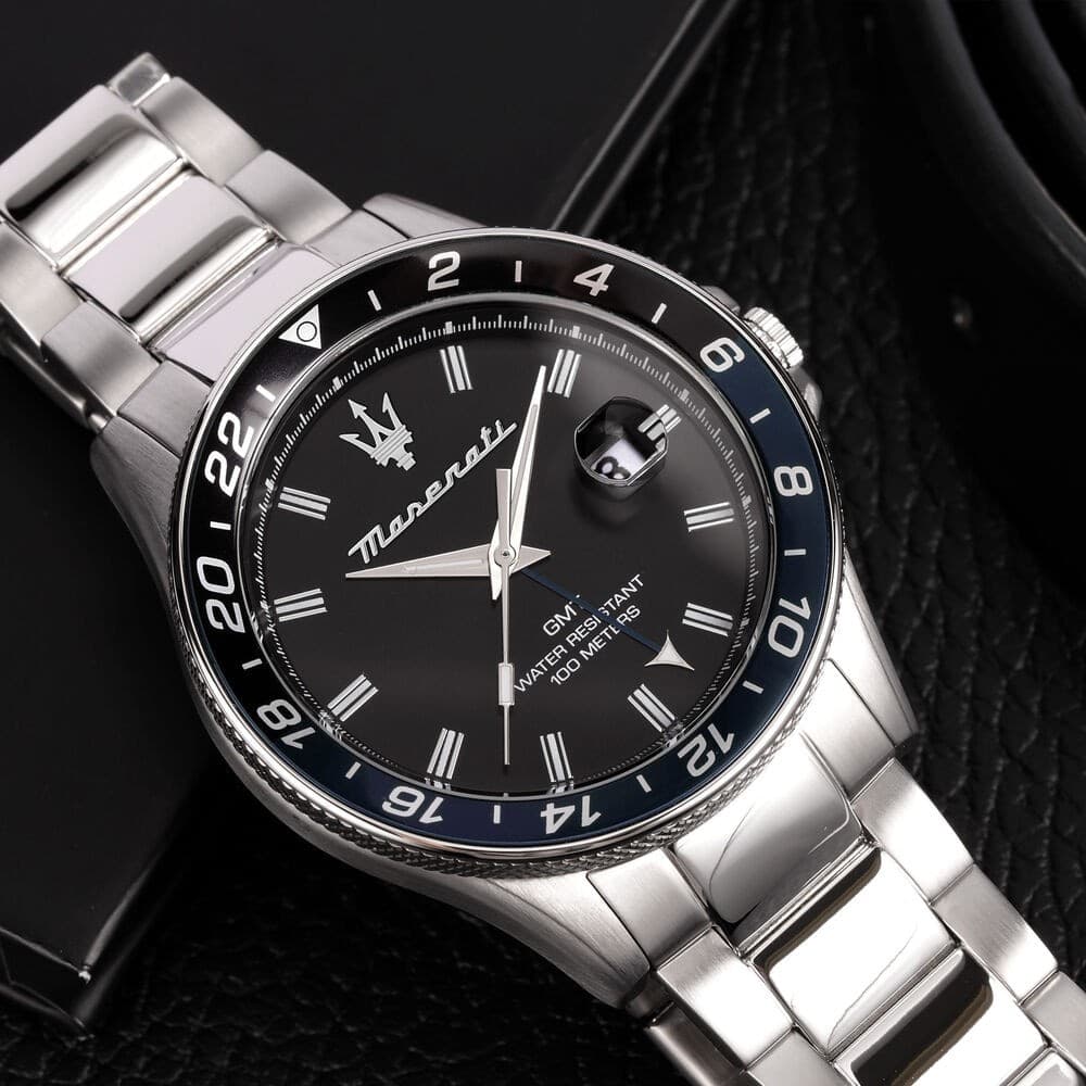 Maserati Sfida – Orologio Uomo GMT Acciaio Blu (R8853140011) - 6