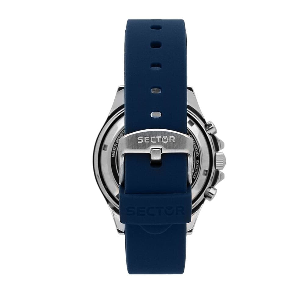 Sector 230 – Orologio Uomo Gomma Blu Cronografo (R3271661027) - 4