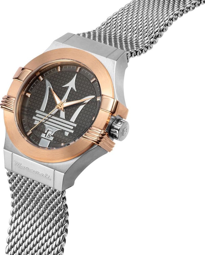 Maserati Potenza – Orologio Uomo Silver & Rose Gold (R8853108007) - 2
